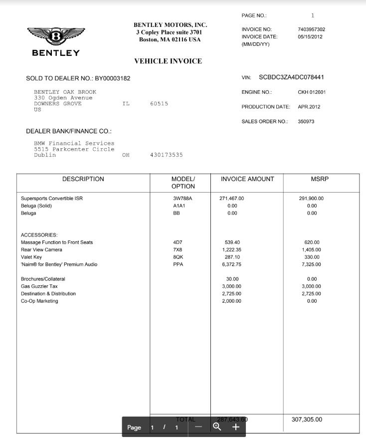 2013 Bentley Supersports Convertible ISR ISR Stock # L685B for sale