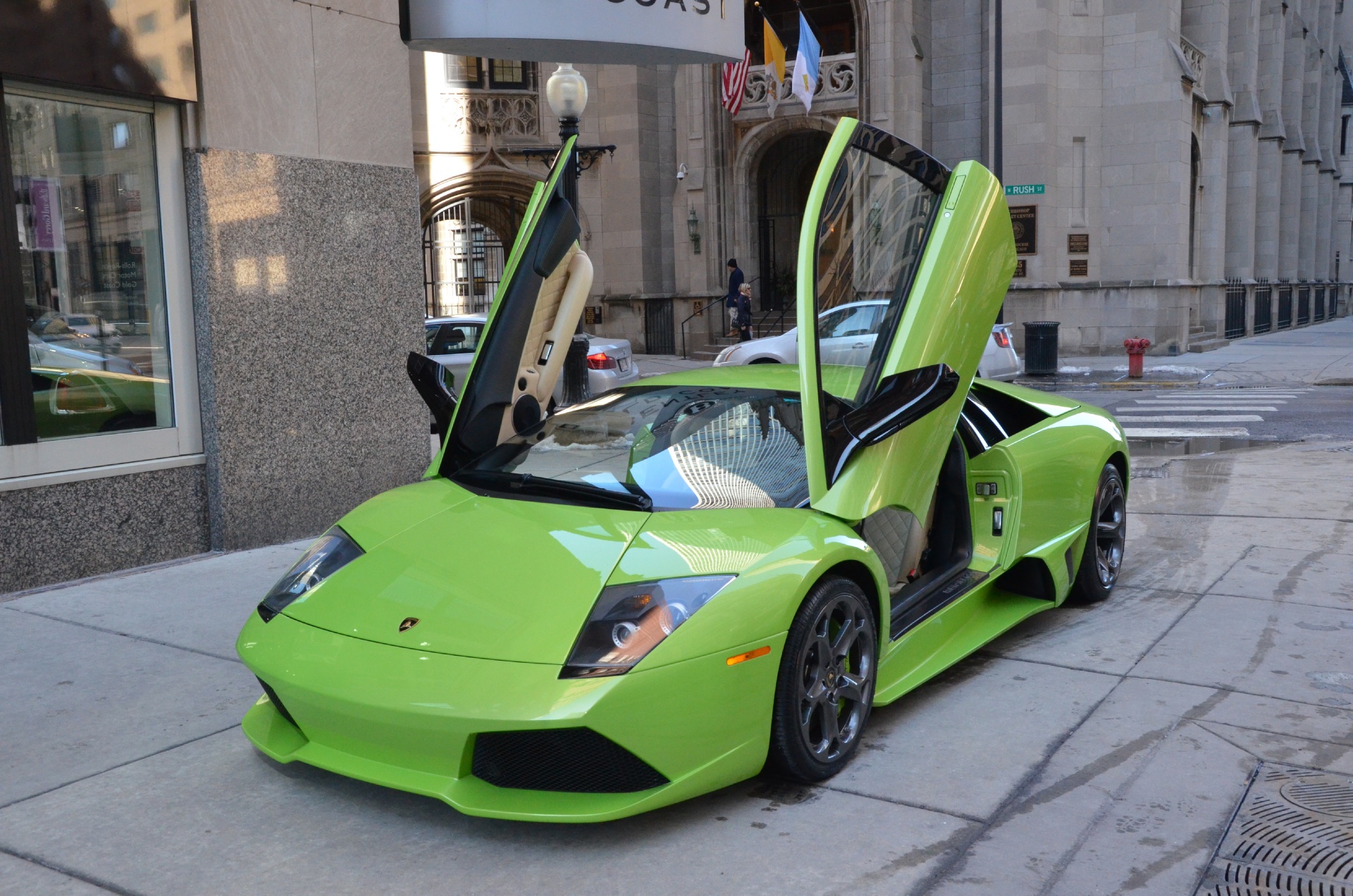 Lamborghini Murcielago lp670 4 SV Green