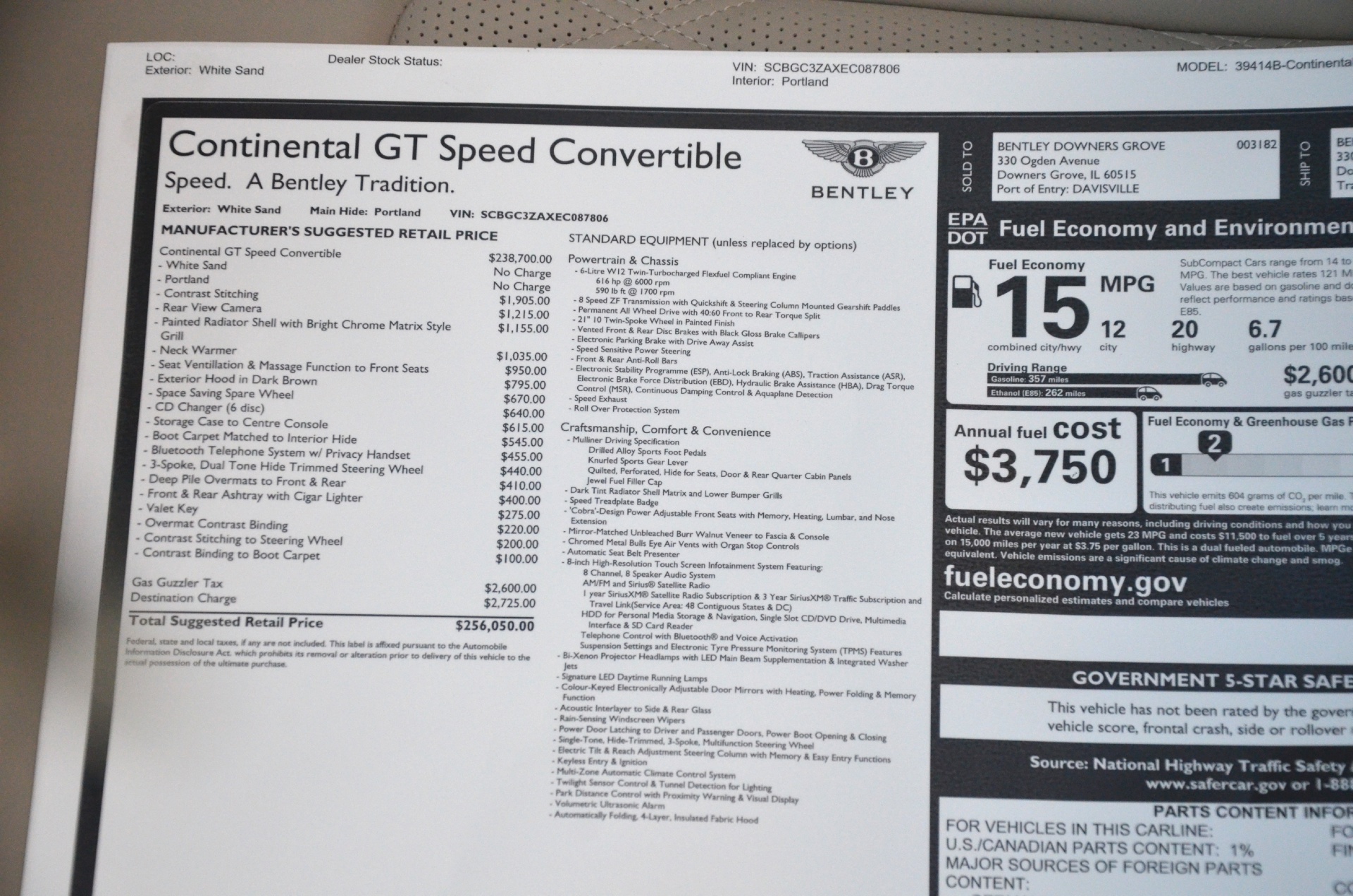 2014 Bentley Continental GT Convertible Speed Stock # GC1686 for sale