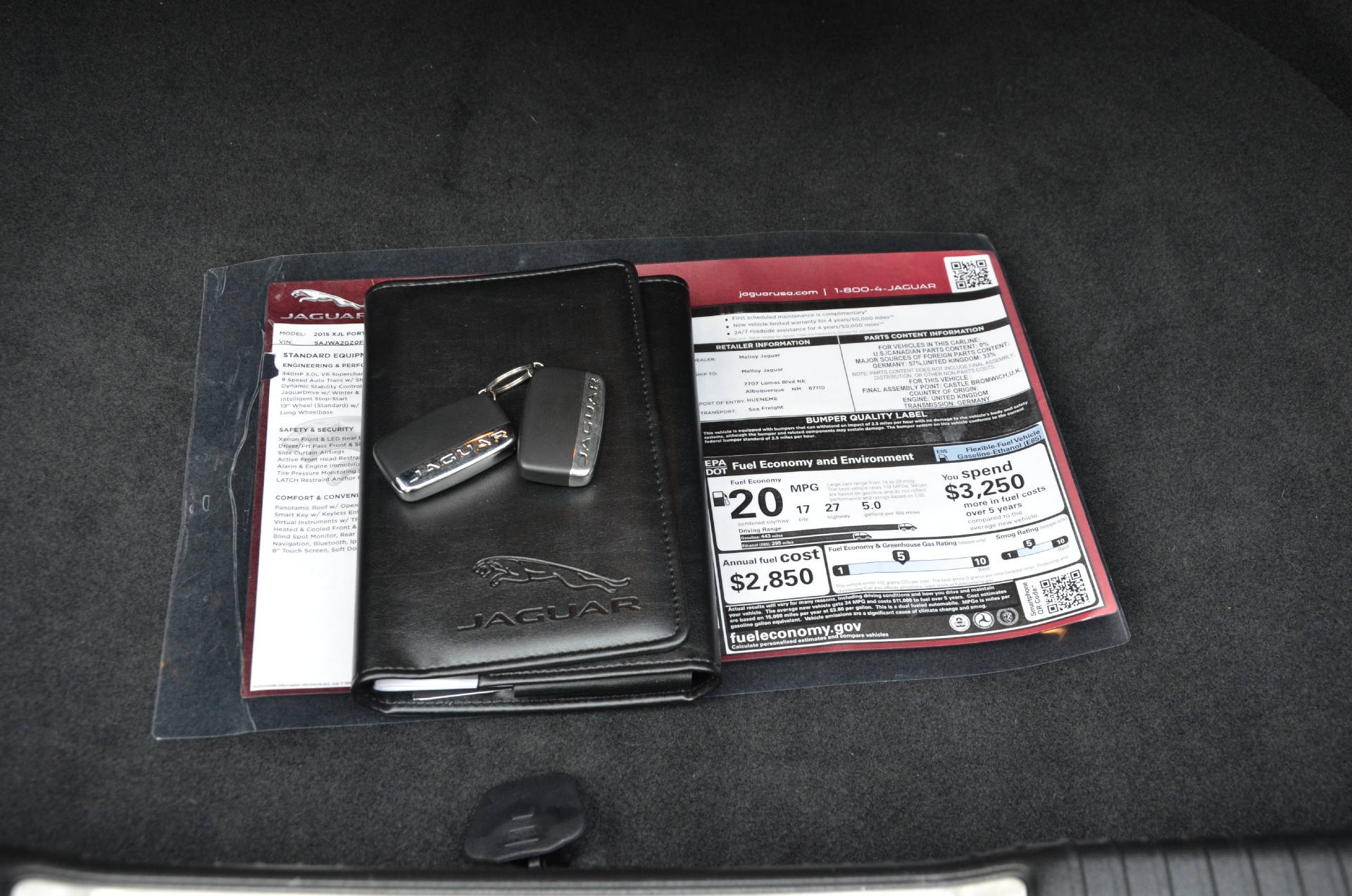 2015 Jaguar Xjl Portfolio Stock Gc1574aa For Sale Near Chicago Il Il Jaguar Dealer
