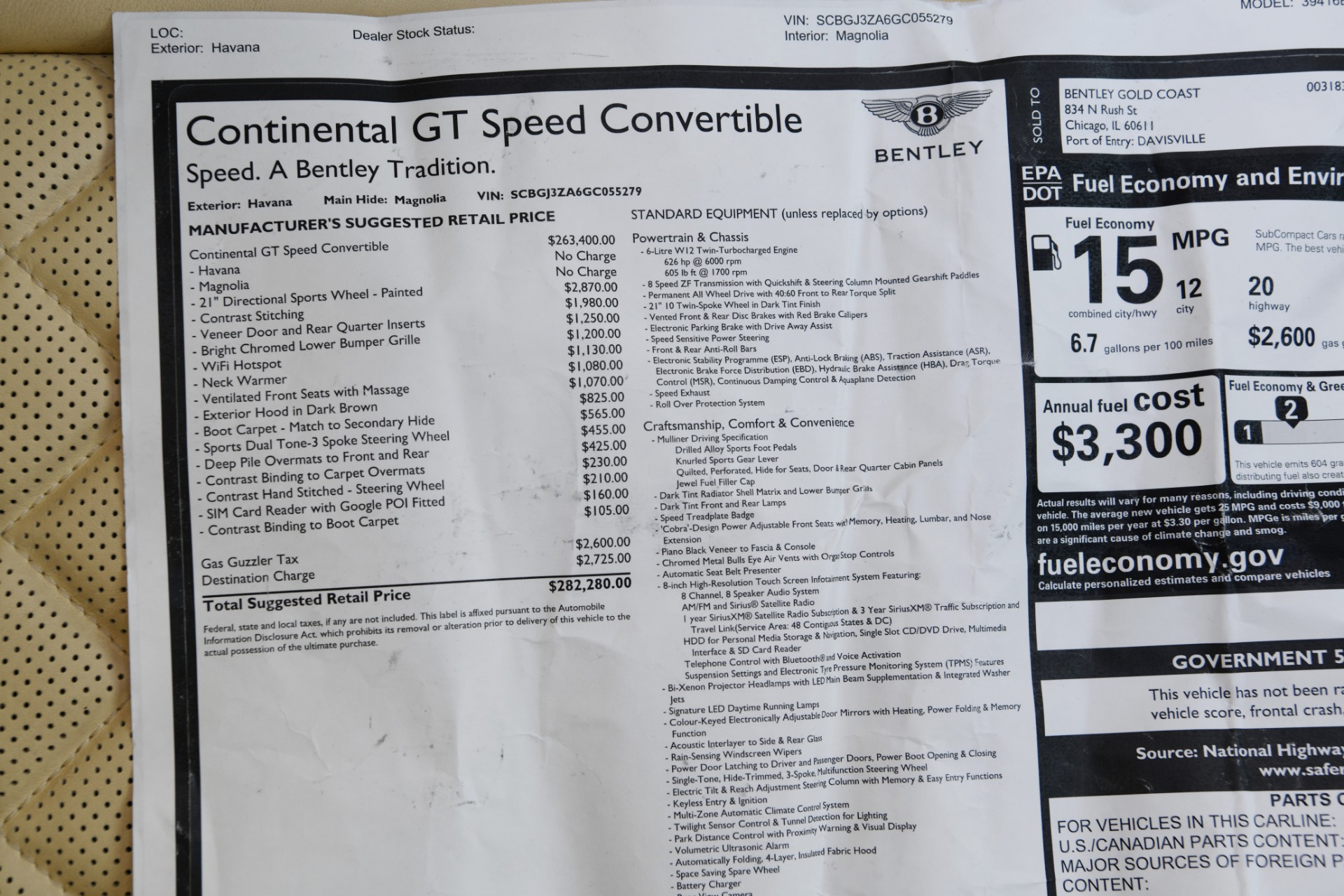 Used 2016 Bentley Continental GTC Speed GT Speed | St. Petersburg, FL