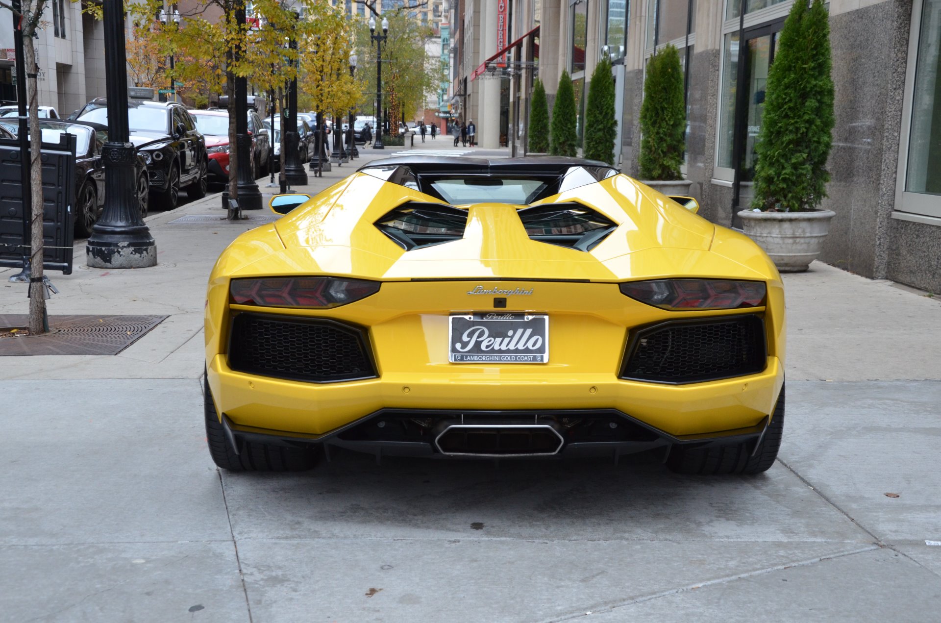 Lamborghini Aventador lp700 4 зад