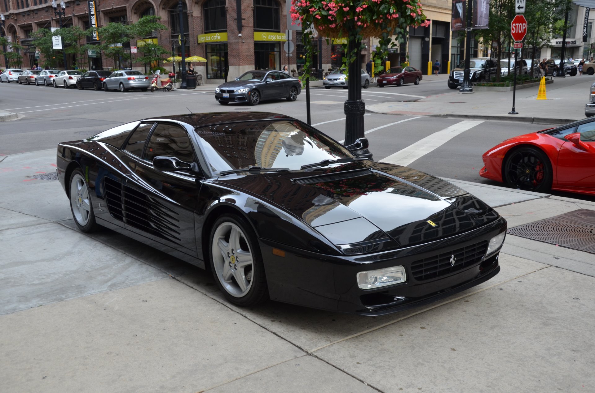black ferrari testarossa for sale