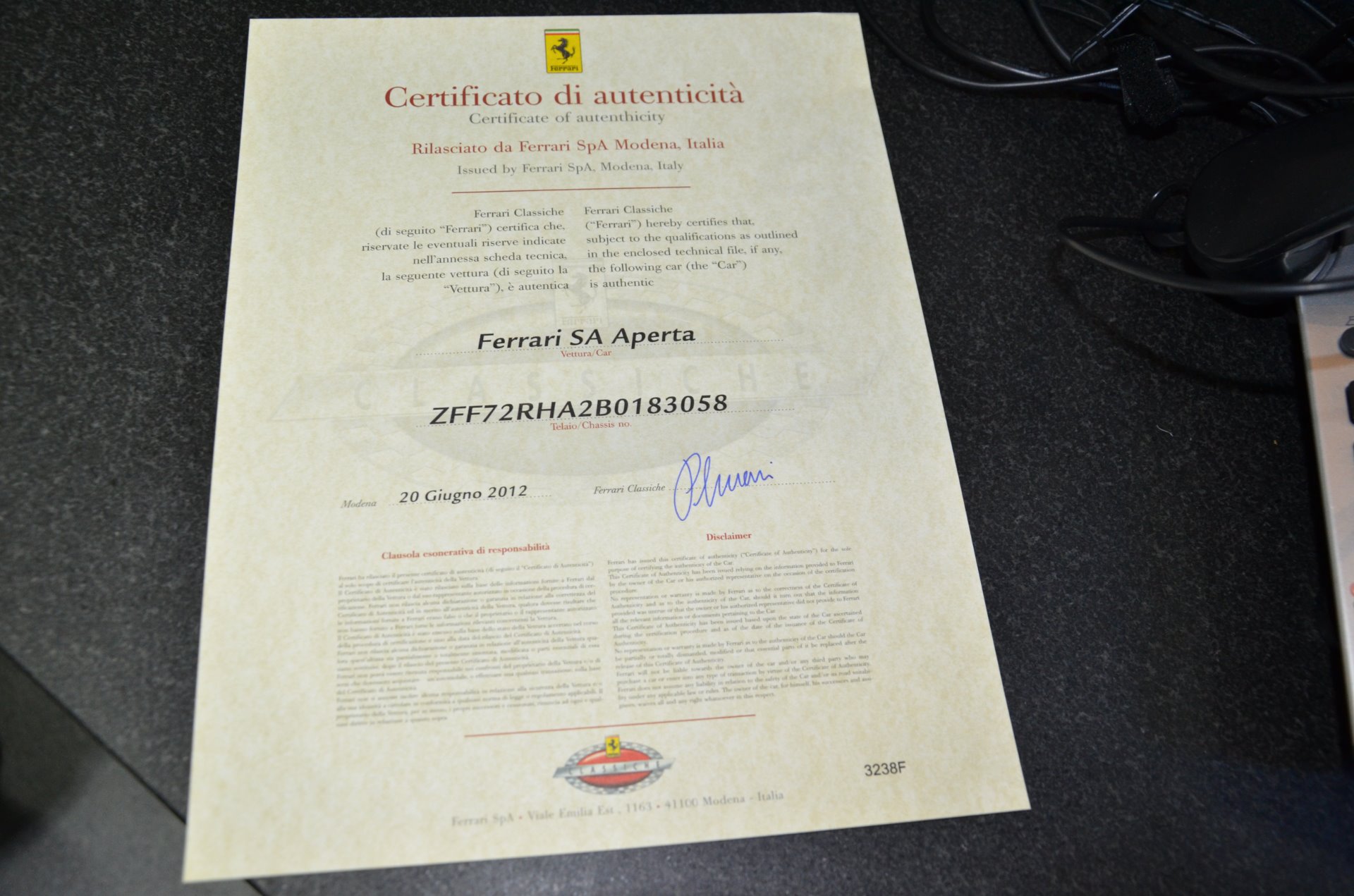 Used 2011 Ferrari 599 SA Aperta | St. Petersburg, FL