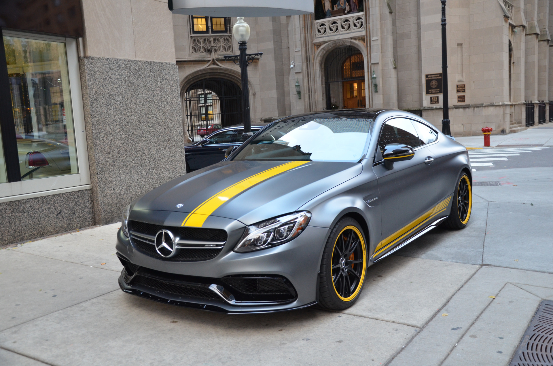 17 Mercedes Benz C Class Amg C63 S Stock B871a For Sale Near Chicago Il Il Mercedes Benz Dealer