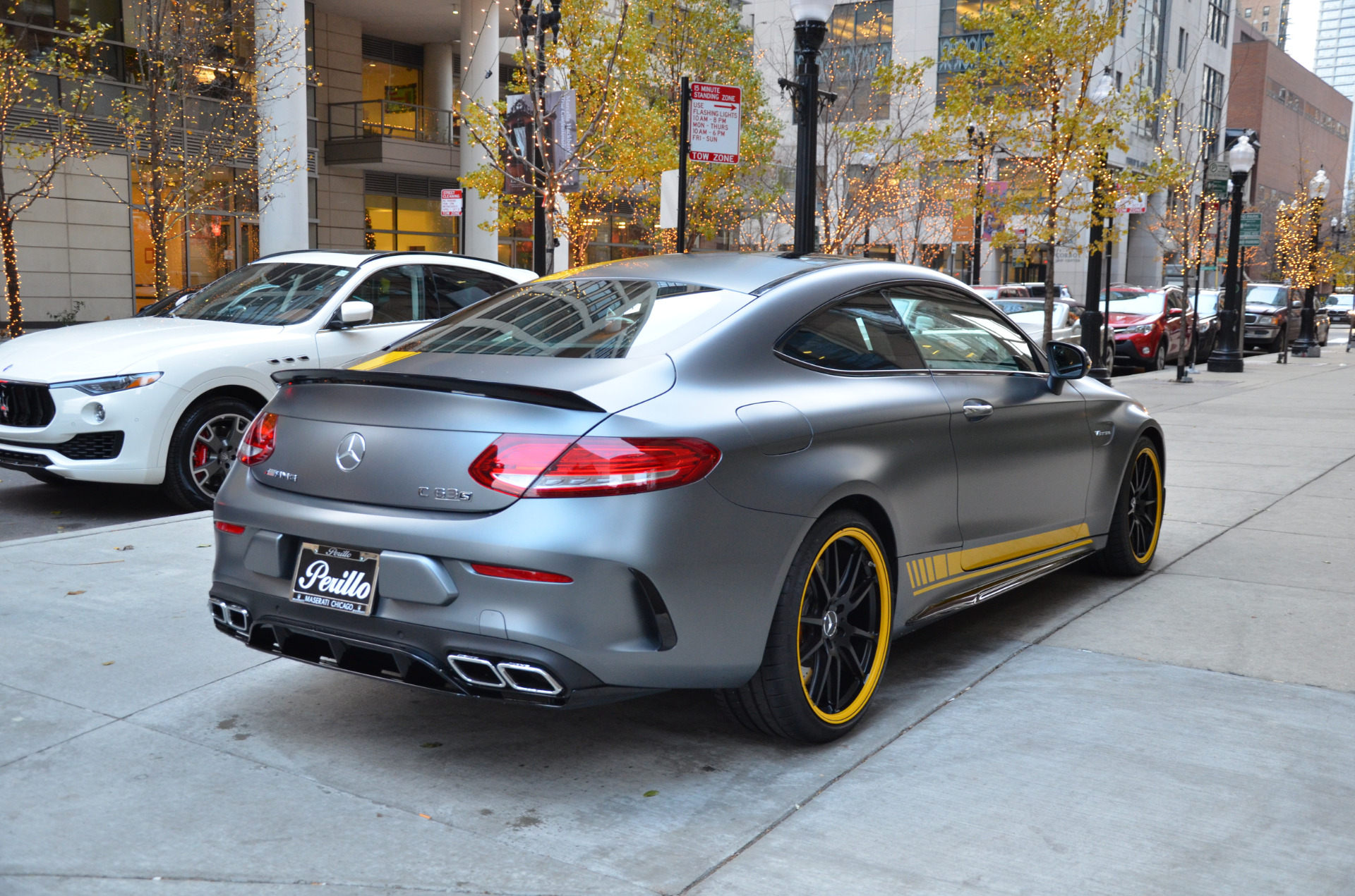 17 Mercedes Benz C Class Amg C63 S Stock B871a For Sale Near Chicago Il Il Mercedes Benz Dealer