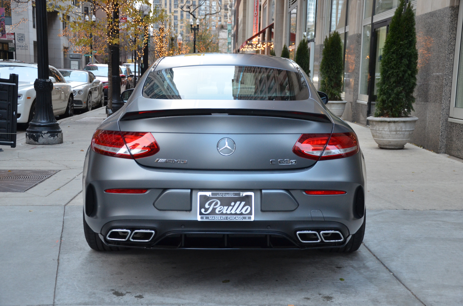 17 Mercedes Benz C Class Amg C63 S Stock B871a For Sale Near Chicago Il Il Mercedes Benz Dealer