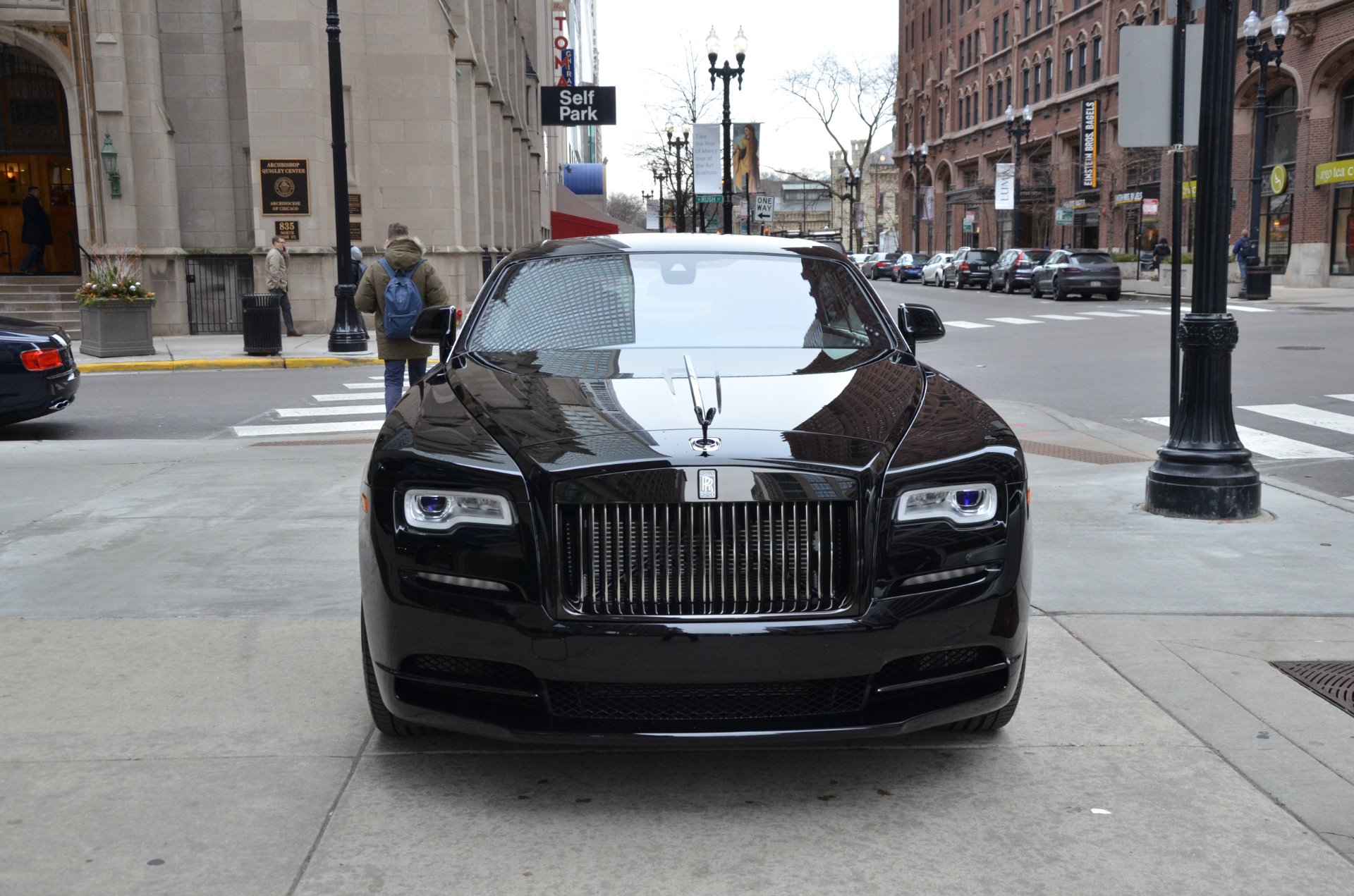 Rolls Royce Ghost 2020 черный матовый