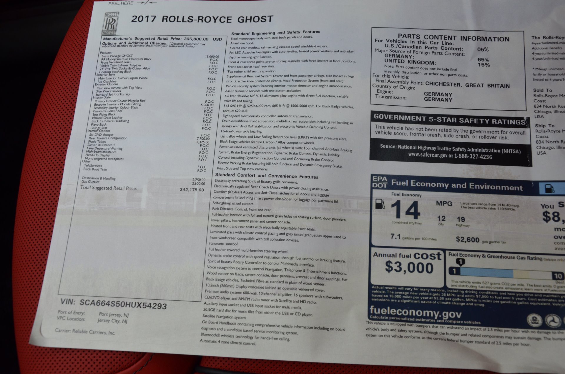 Used 2017 Rolls-Royce Ghost | St. Petersburg, FL