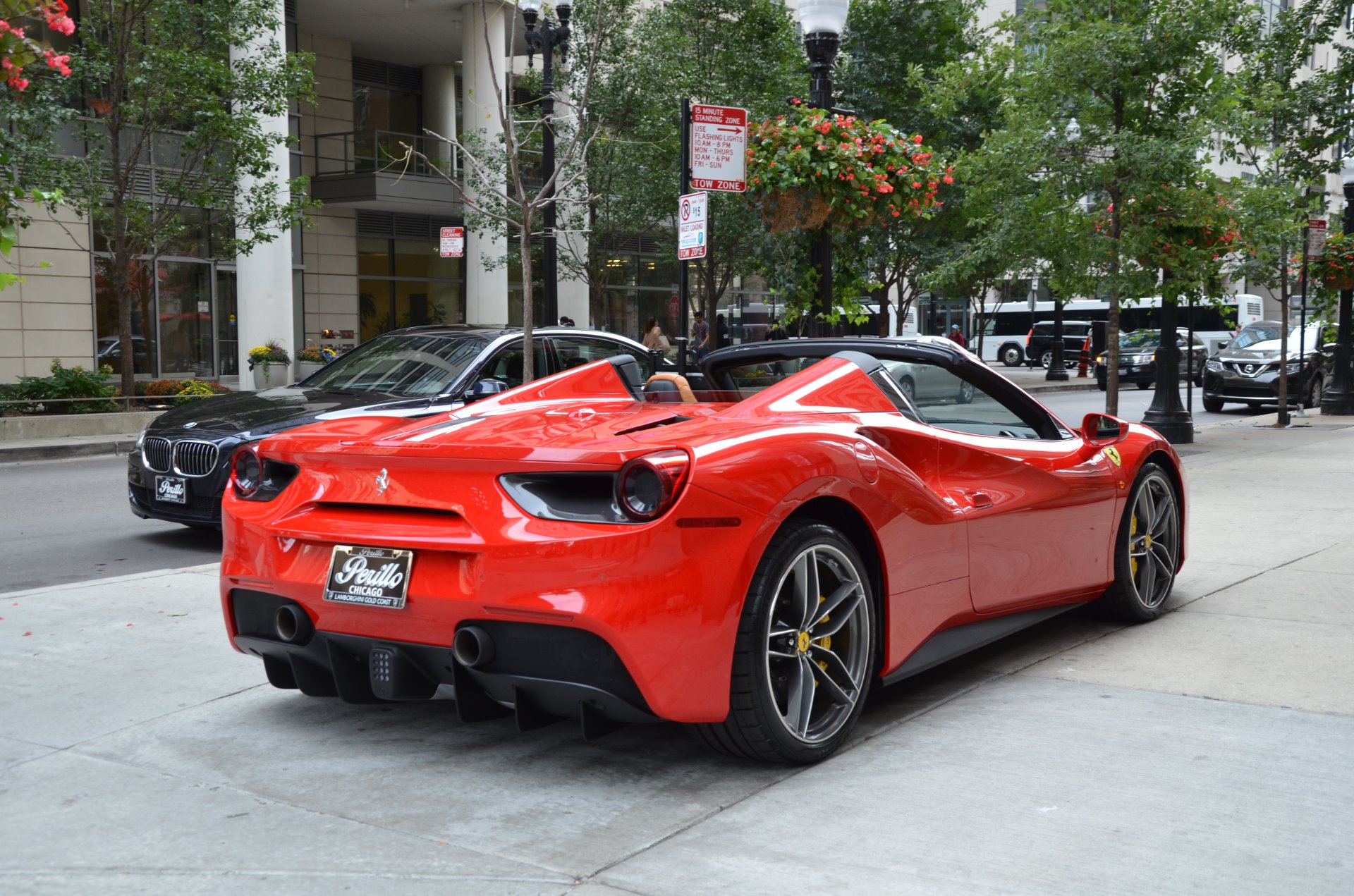 2018 ferrari 488 spider horsepower