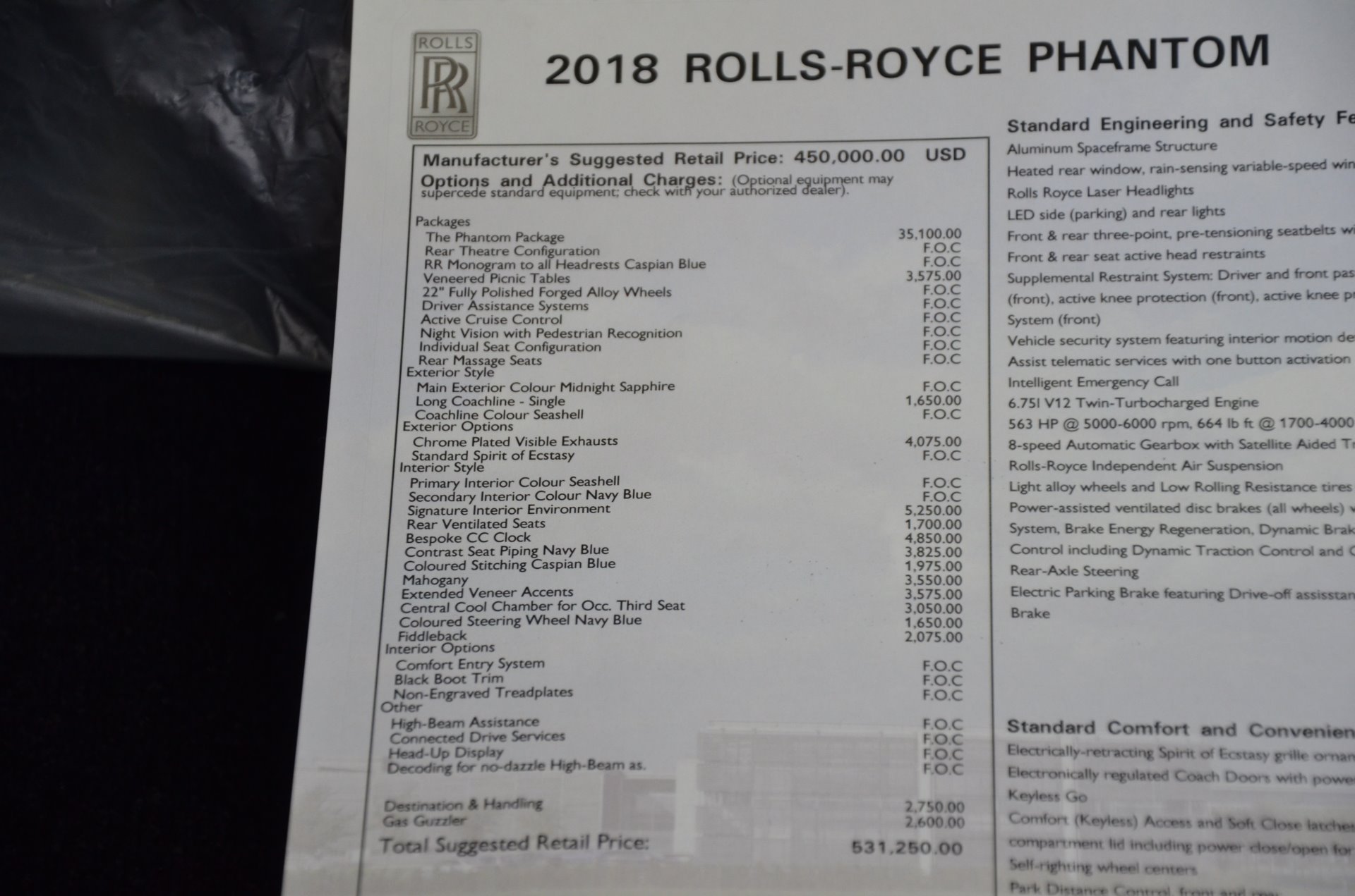 Used 2018 Rolls-Royce Phantom | St. Petersburg, FL