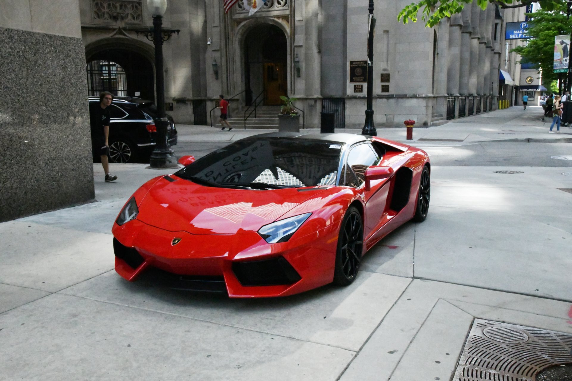 Lamborghini Aventador lp700 4 авто ру Black