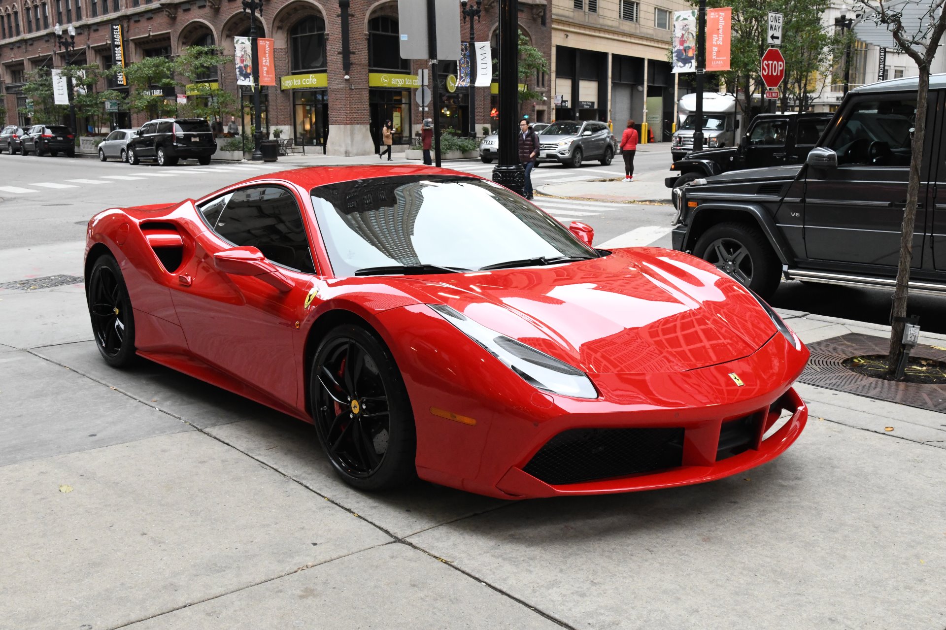 Ferrari 488 GTB Red