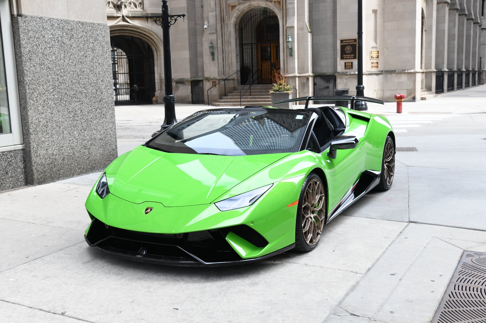 2019 Lamborghini Huracan Performante Spyder Lp 640 4