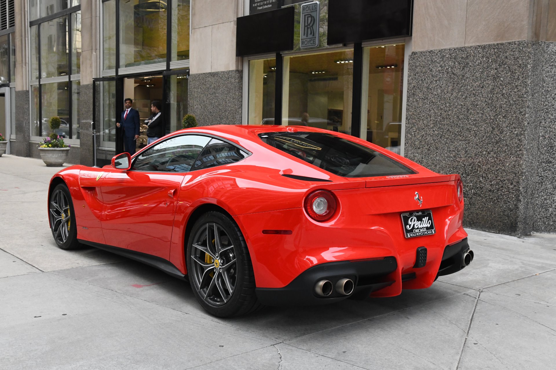 Ferrari f12 Berlinetta синяя