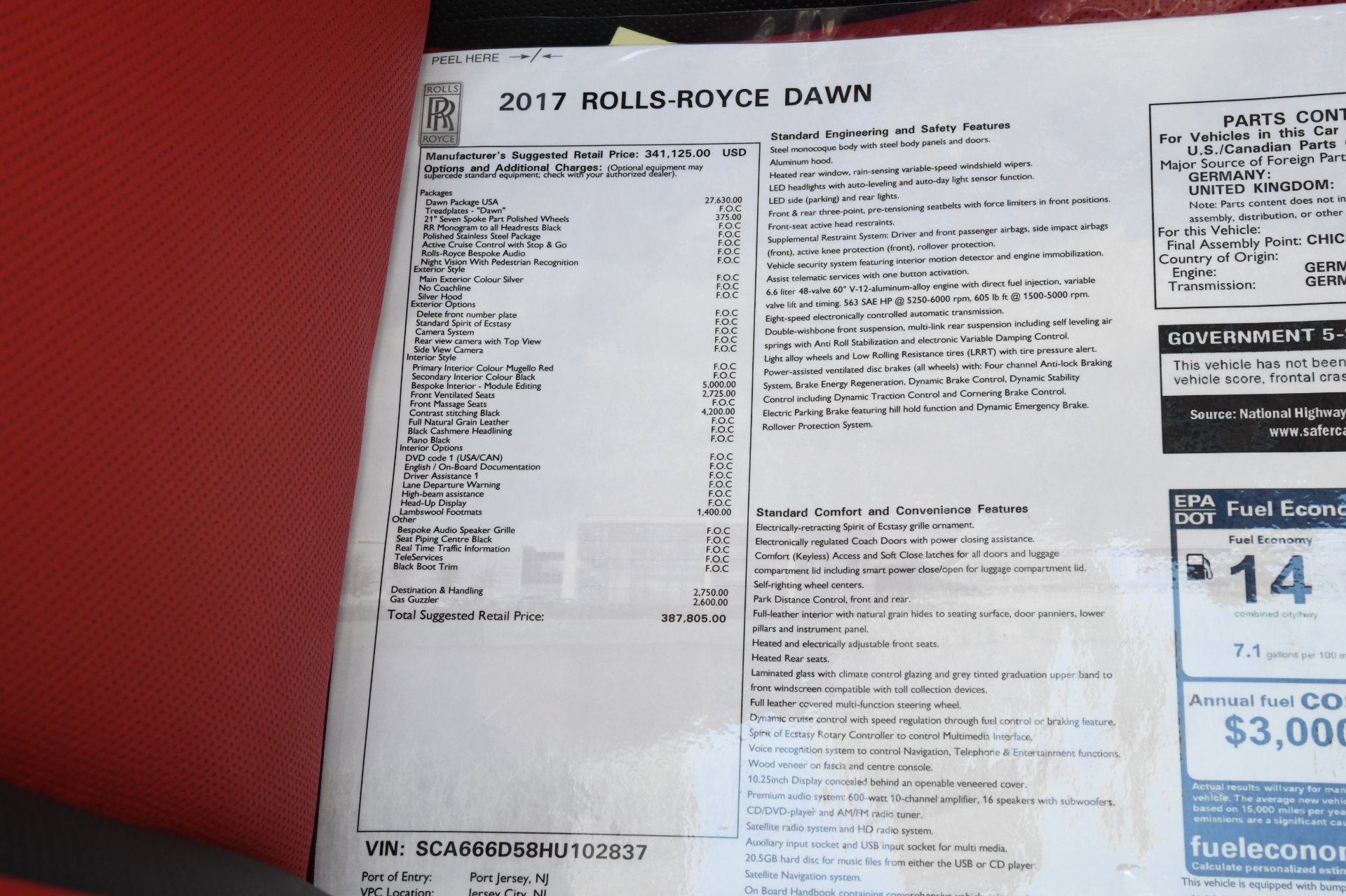 Used 2017 Rolls-Royce Dawn Convertible | St. Petersburg, FL