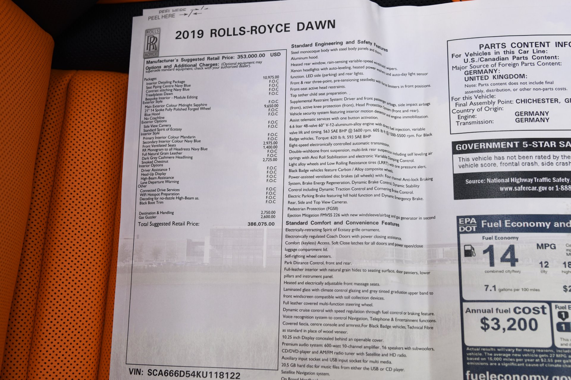 Used 2019 Rolls-Royce Dawn | St. Petersburg, FL