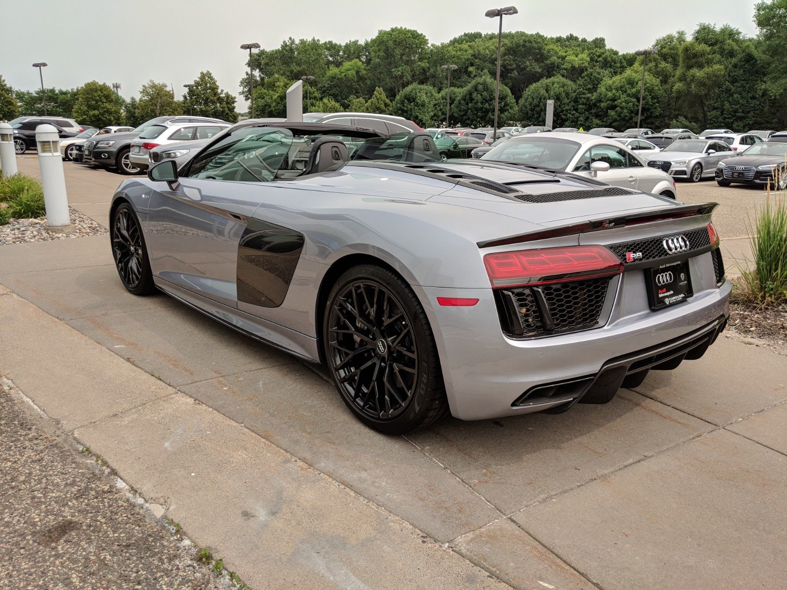 2018 Audi R8 5 2 Quattro V10 Plus Spyder Stock 01867 For Sale