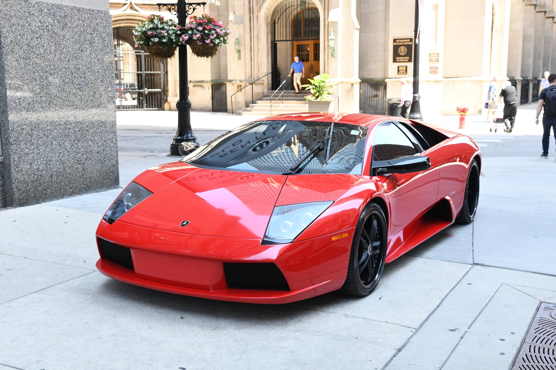 Lamborghini Murcielago lp640 SV красный