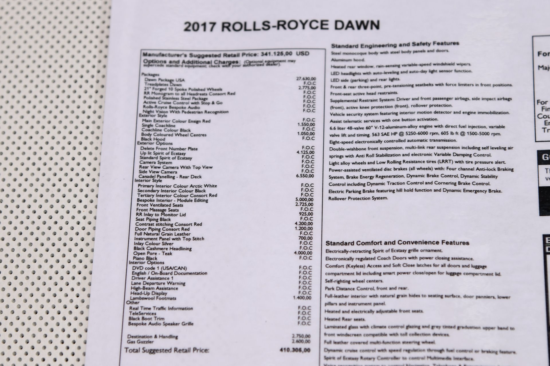 Used 2017 Rolls-Royce Dawn | St. Petersburg, FL