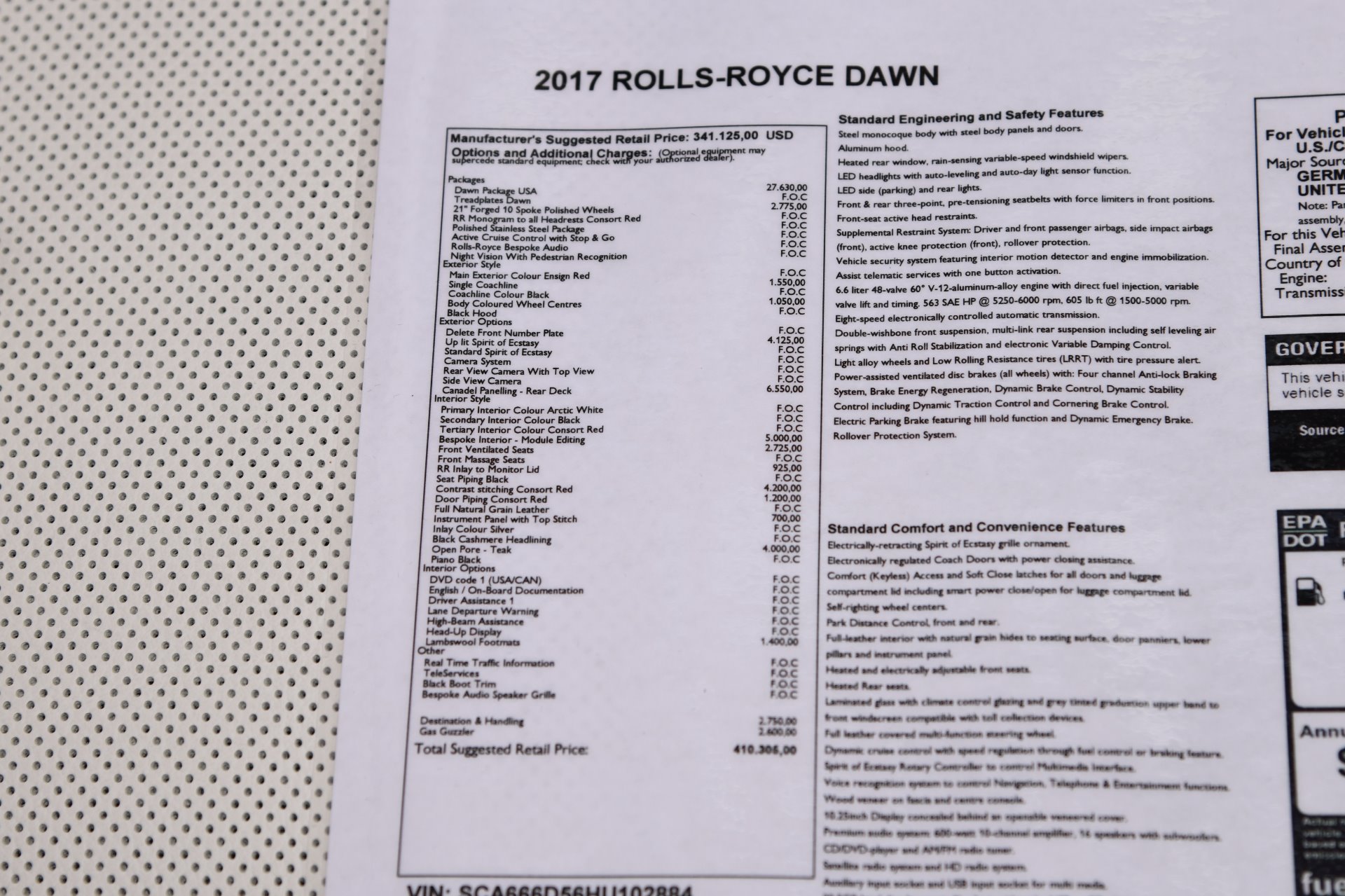 Used 2017 Rolls-Royce Dawn | St. Petersburg, FL