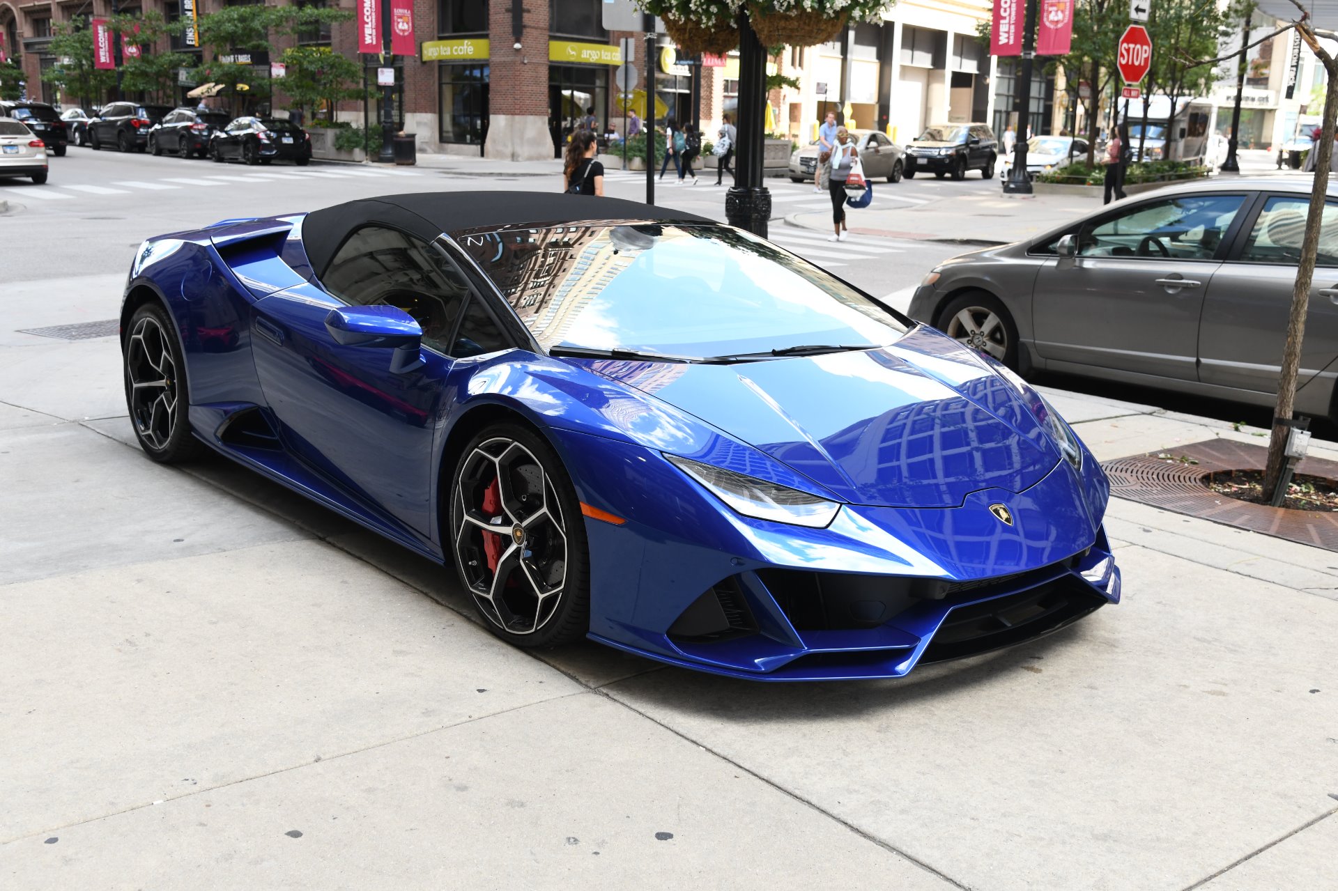 25+ Lamborghini Huracan Evo Spyder Light Blue Gif