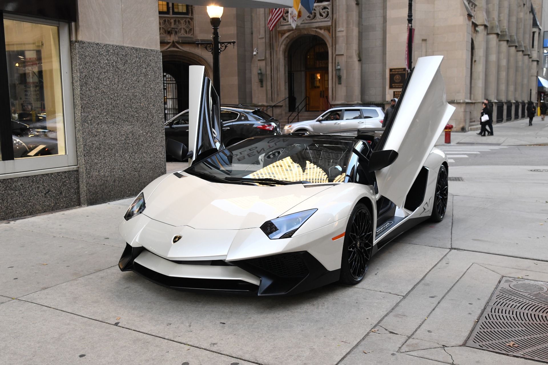 16 Lamborghini Aventador Sv Roadster Lp 750 4 Sv Stock R736a For Sale Near Chicago Il Il Lamborghini Dealer