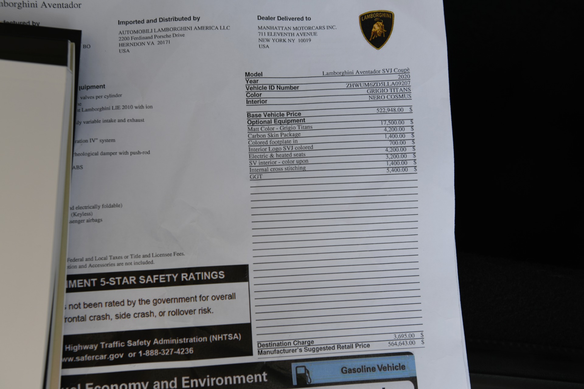 Used 2020 Lamborghini Aventador SVJ LP 770-4 SVJ | St. Petersburg, FL