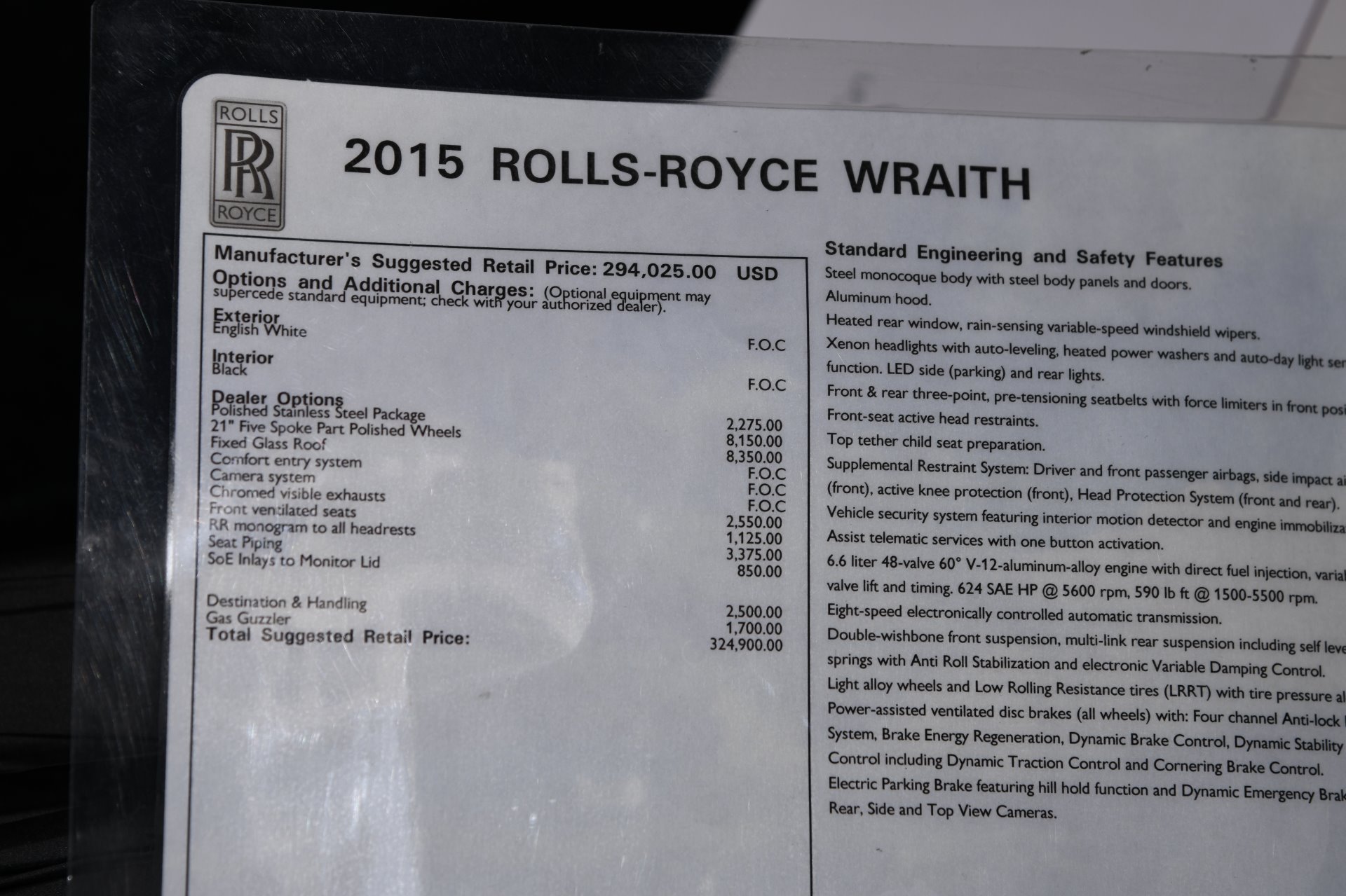 Used 2015 Rolls-Royce Wraith | St. Petersburg, FL
