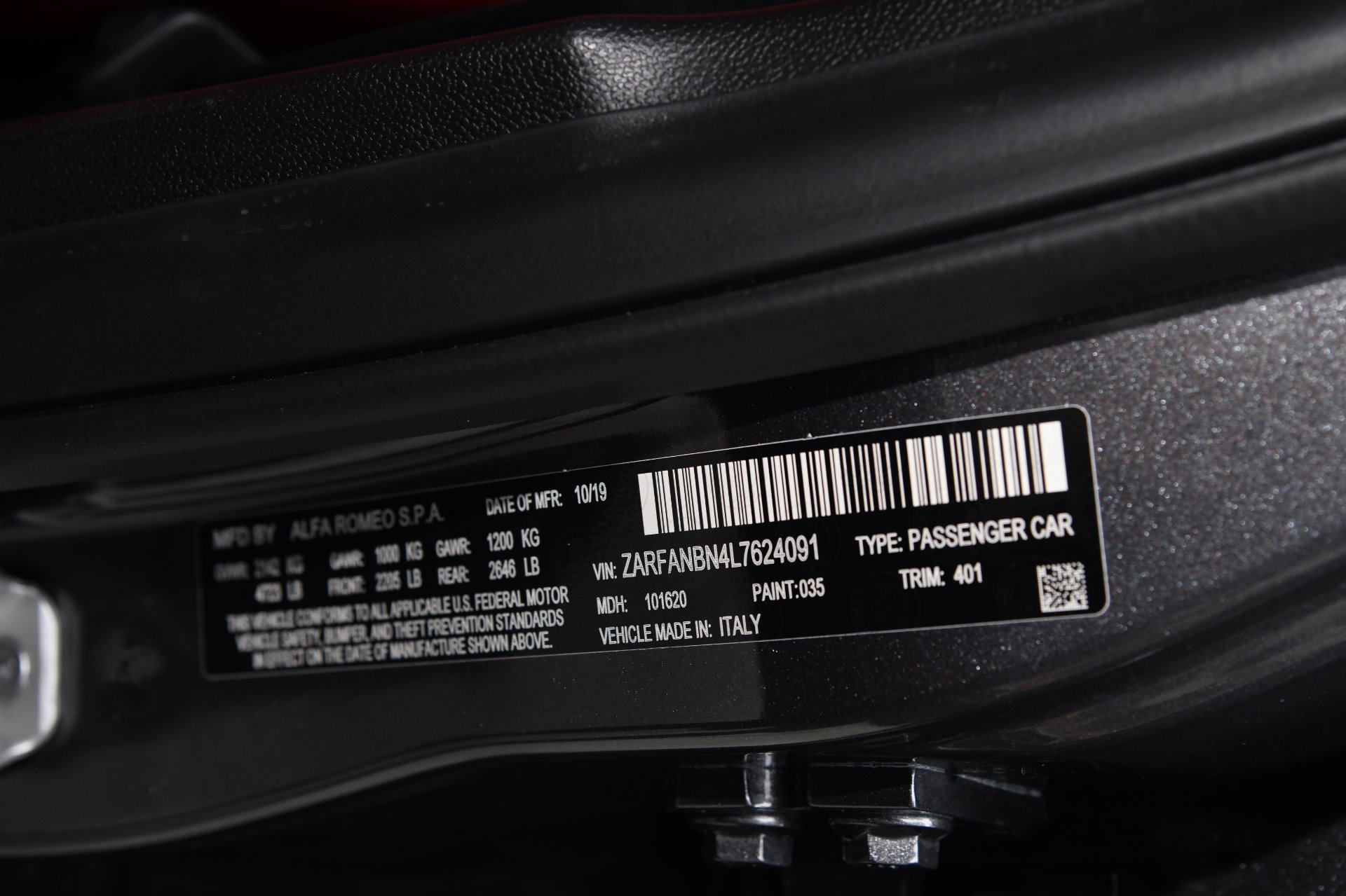 New 2020 Alfa Romeo Giulia TI SPORT Ti | St. Petersburg, FL