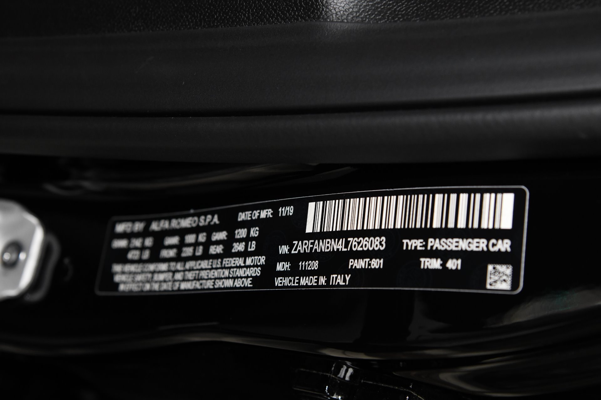 New 2020 Alfa Romeo Giulia Ti Sport Ti | St. Petersburg, FL