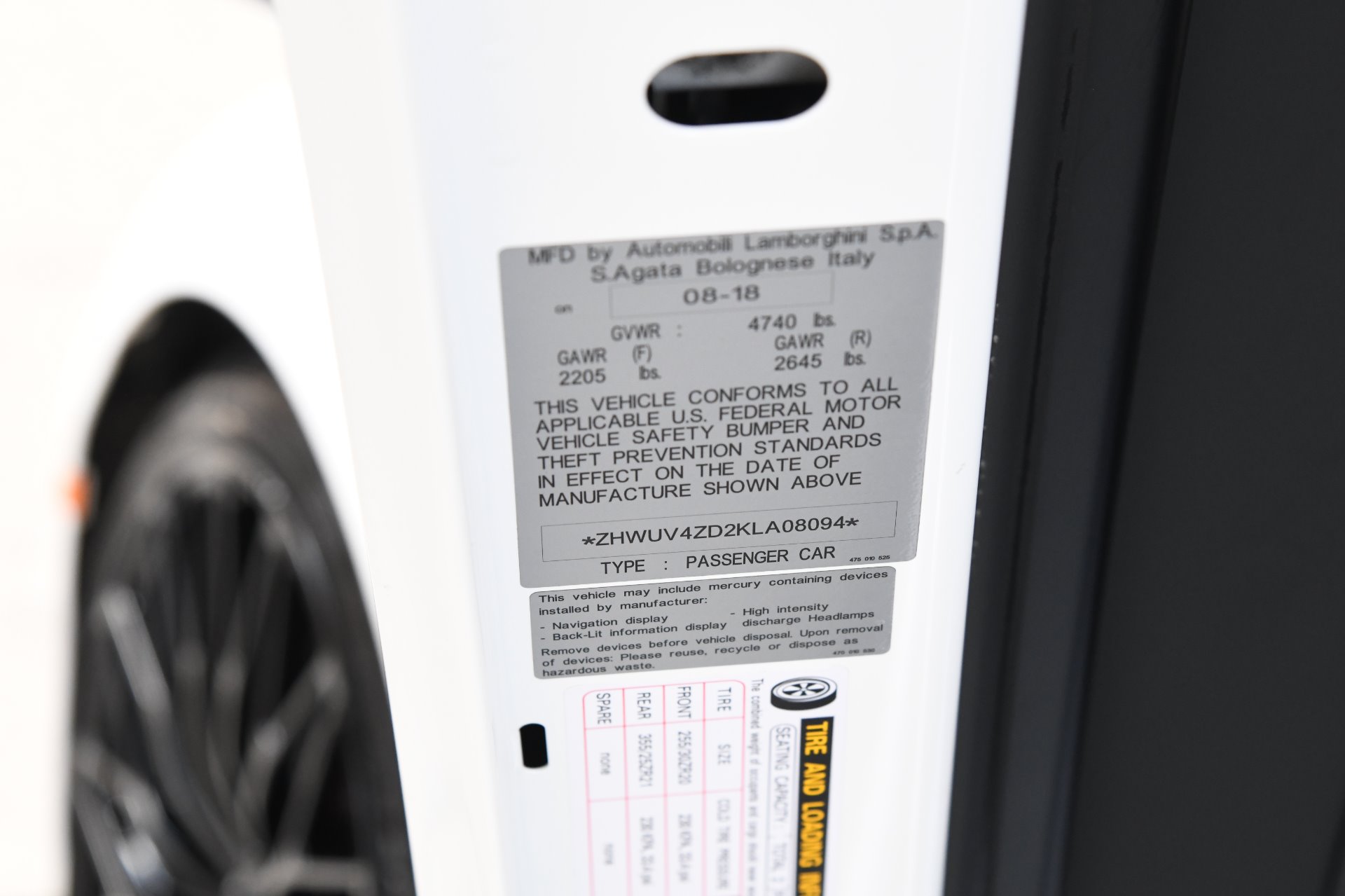 Used 2019 Lamborghini Aventador S Roadster LP 740-4 S | St. Petersburg, FL