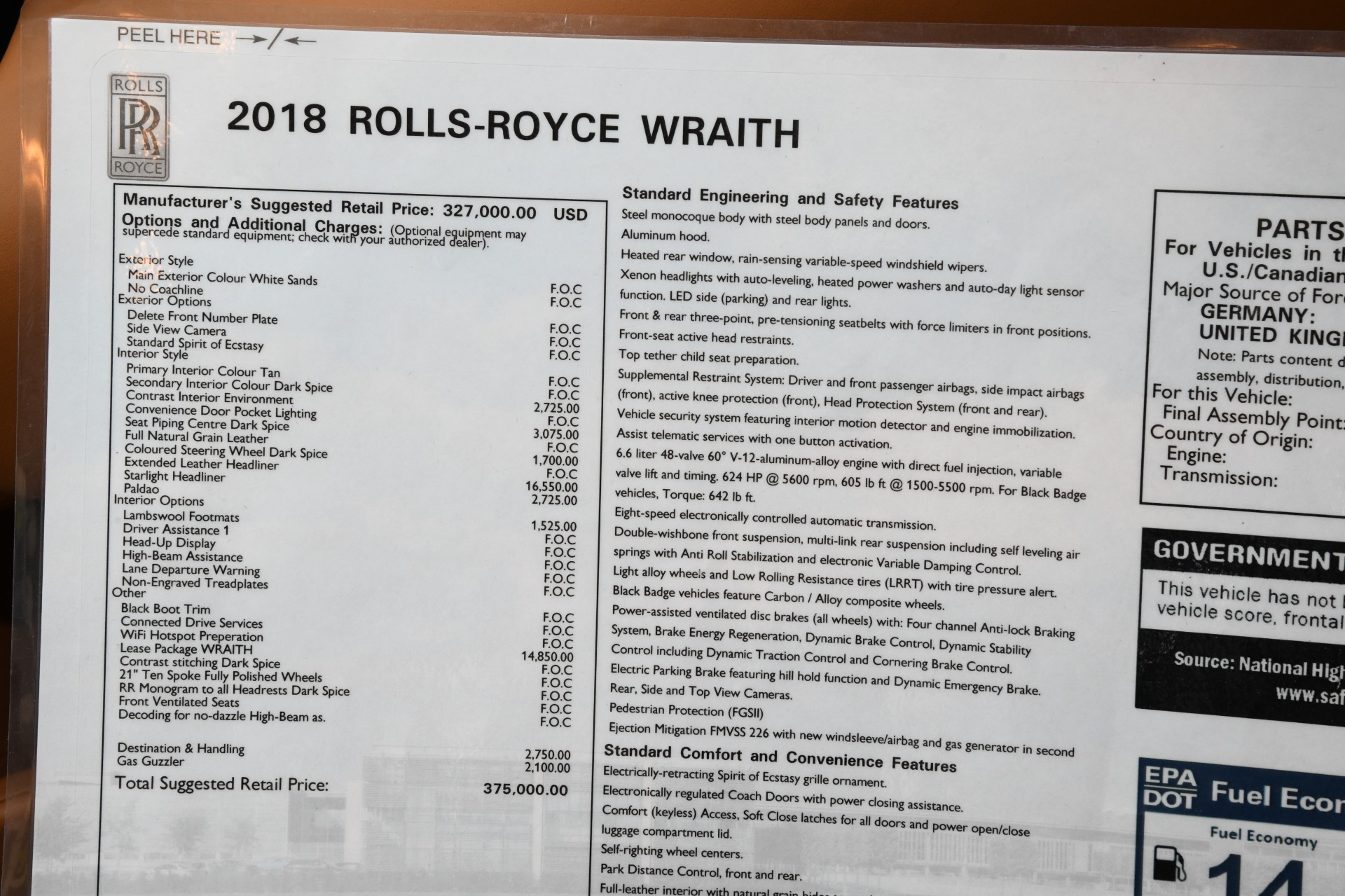 Used 2018 Rolls-Royce Wraith | St. Petersburg, FL