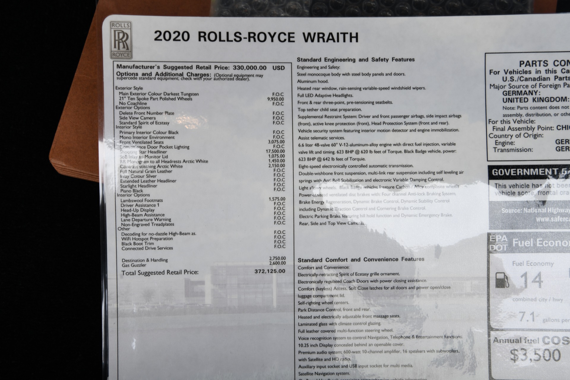 New 2020 Rolls-Royce Wraith | St. Petersburg, FL