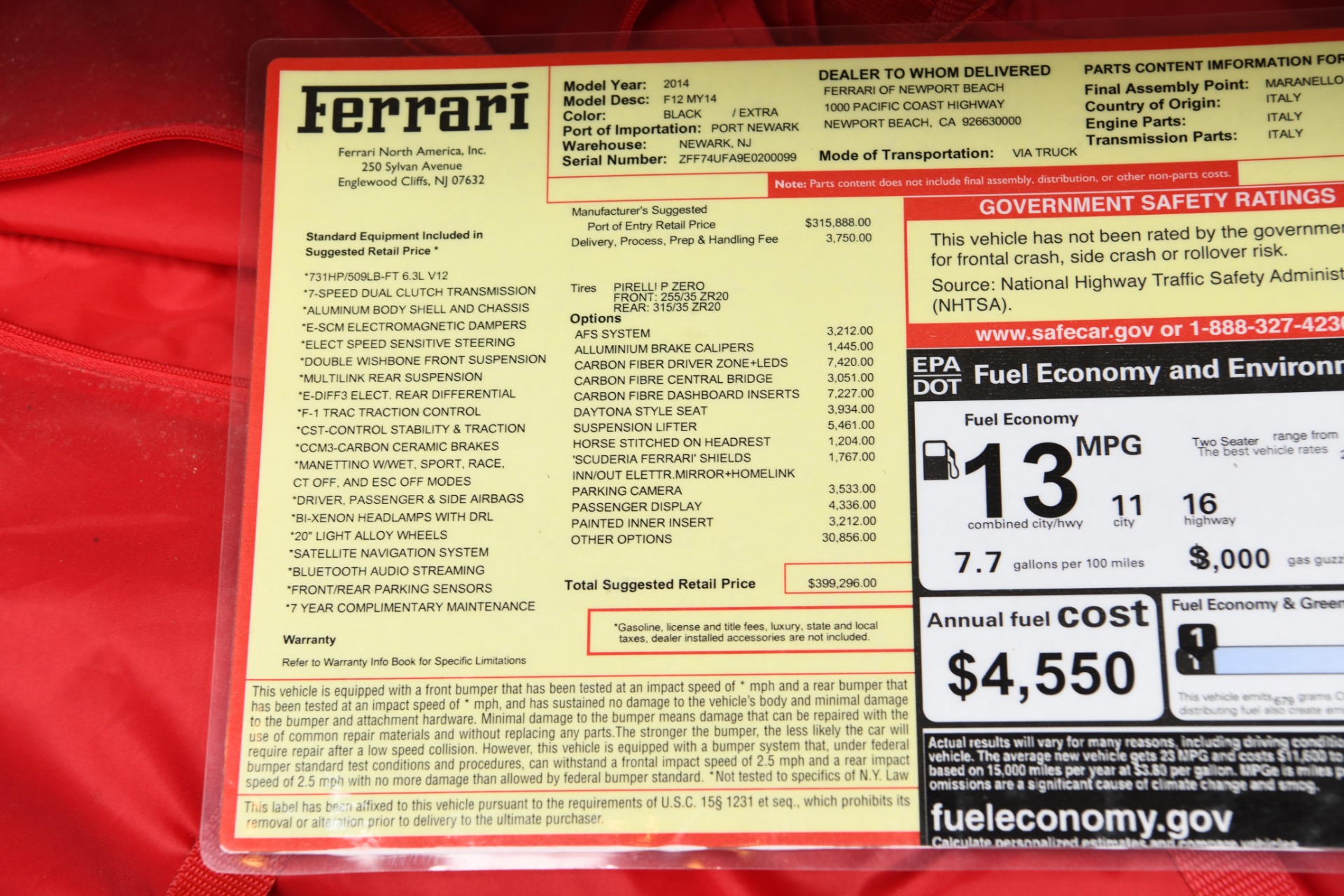 Used 2014 Ferrari F12 berlinetta Base | St. Petersburg, FL