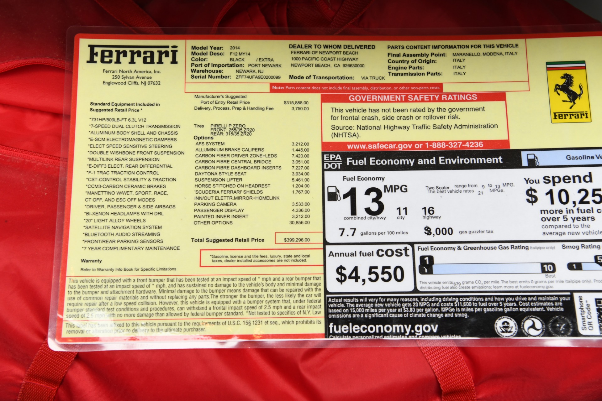 Used 2014 Ferrari F12 berlinetta Base | St. Petersburg, FL