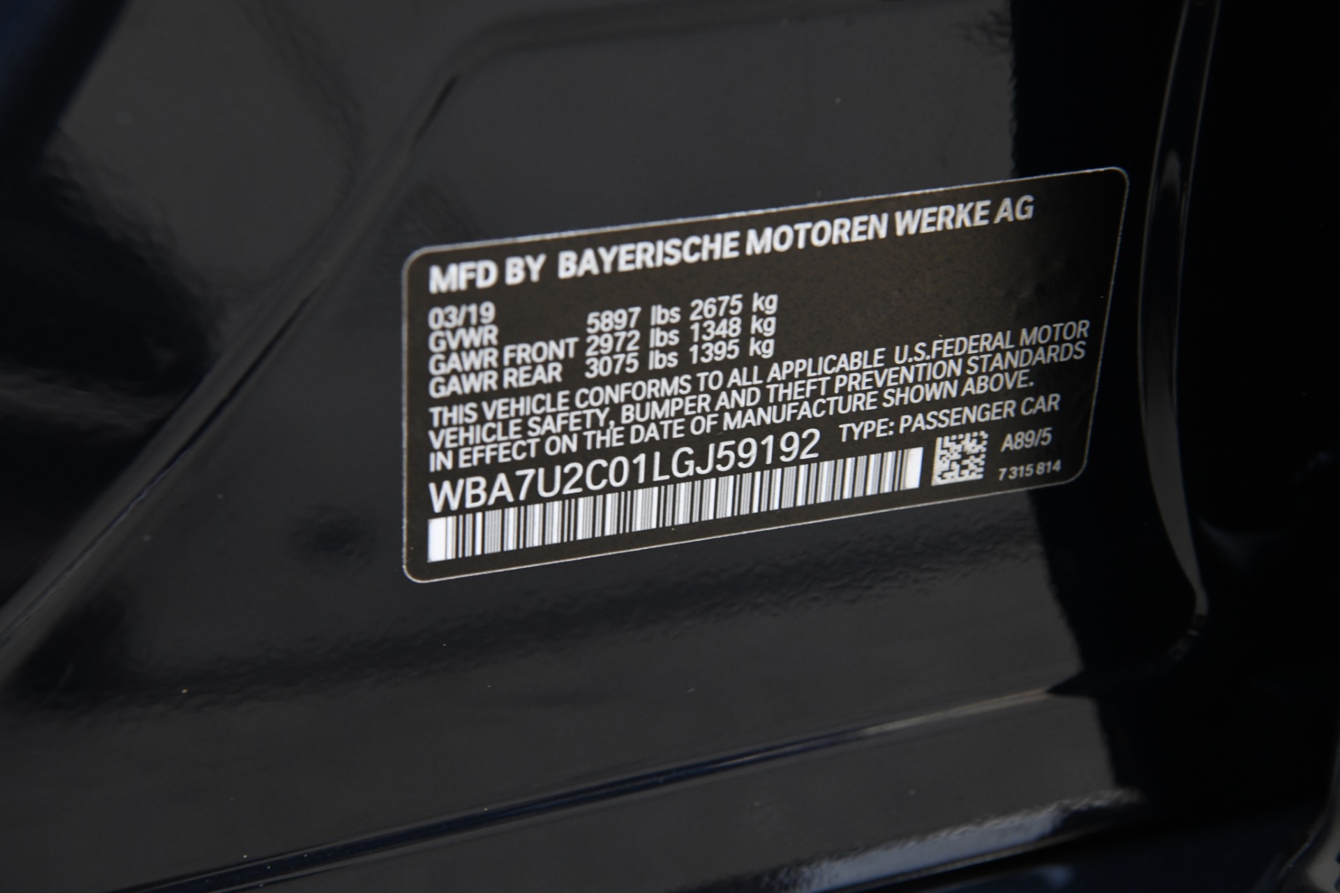 Used 2020 BMW 7 Series 750i xDrive | St. Petersburg, FL