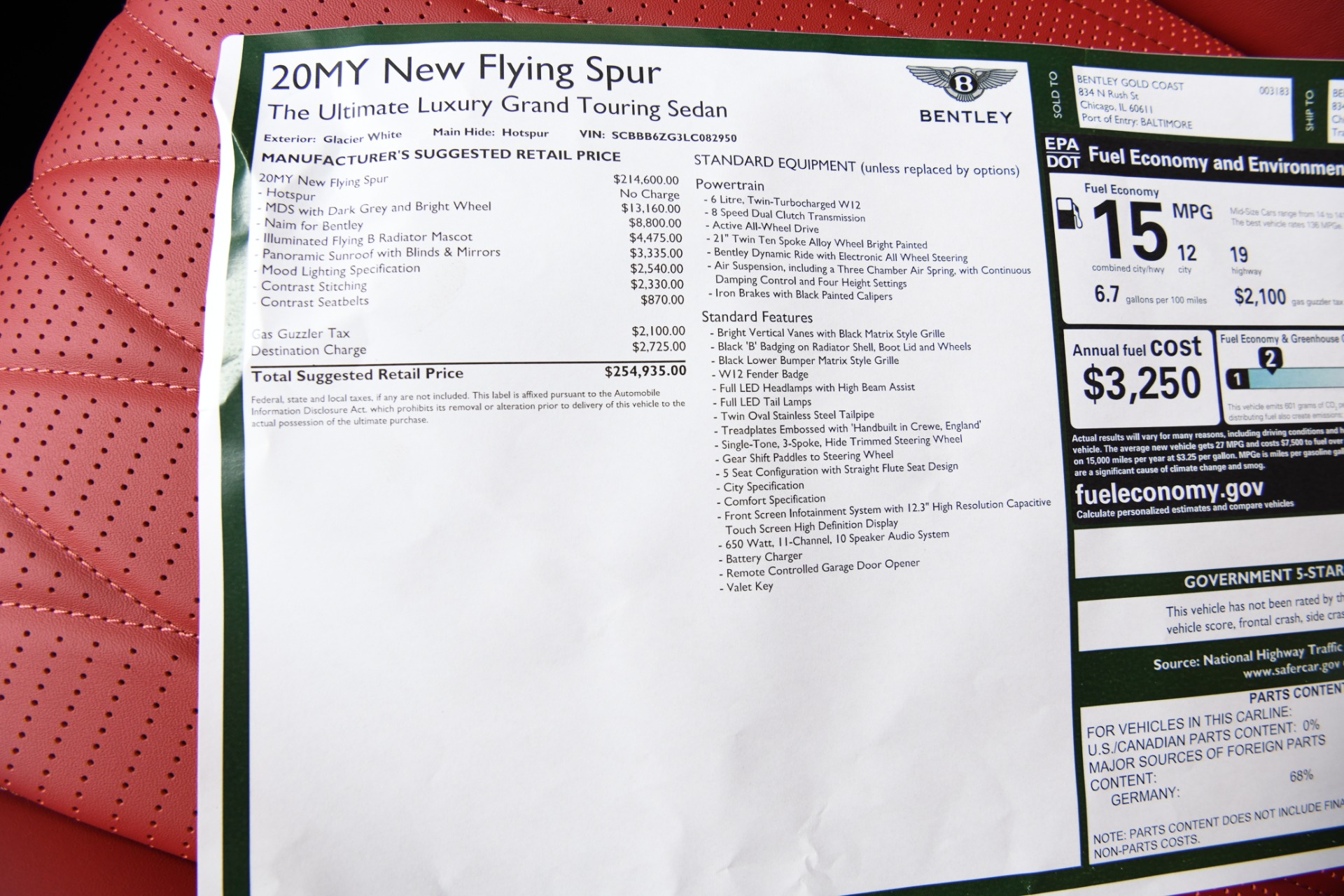Used 2020 Bentley Flying Spur W12 | St. Petersburg, FL