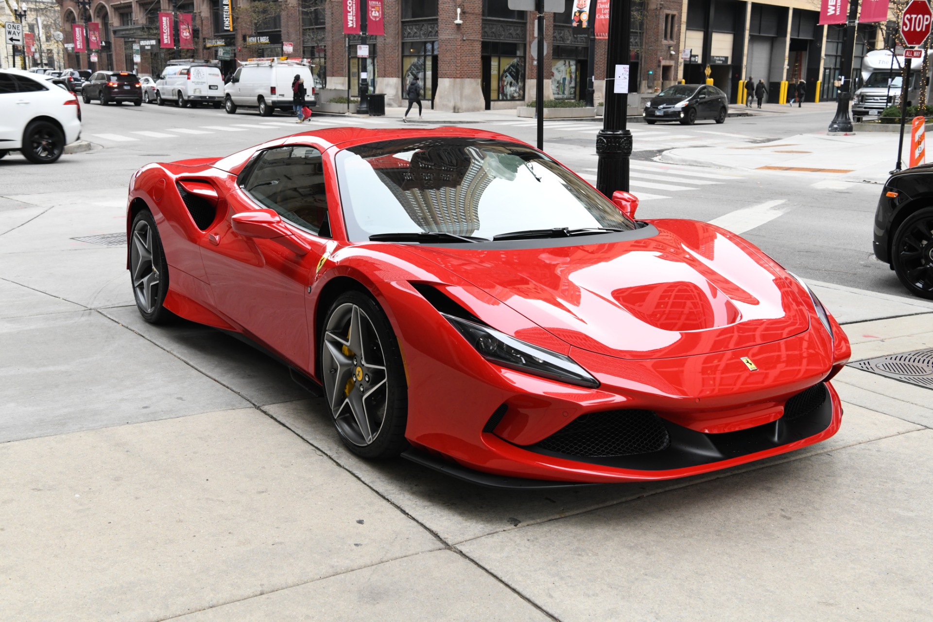 Pre-Owned 2021 Ferrari F8 Spider Convertible in Chicago #GC3078-S