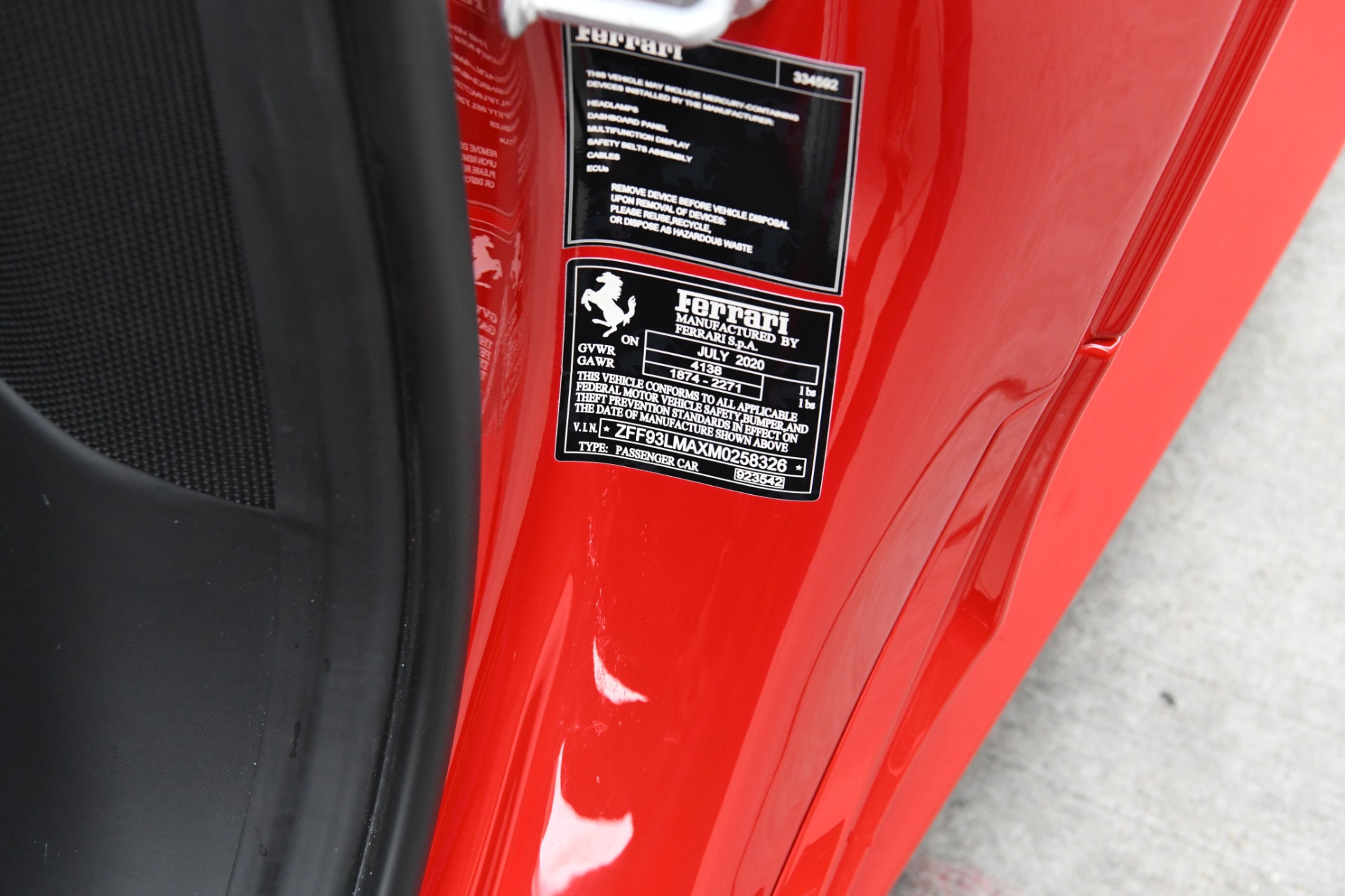 Used 2021 Ferrari F8 Spider | St. Petersburg, FL