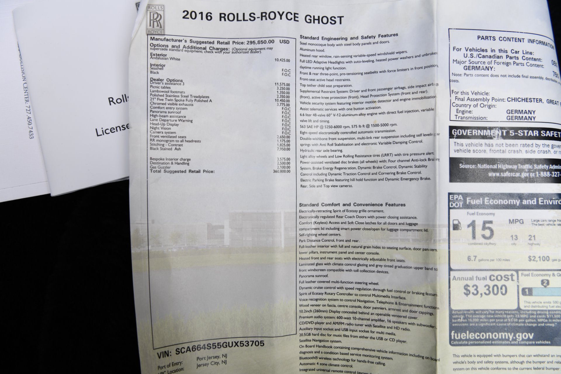Used 2016 Rolls-Royce Ghost | St. Petersburg, FL