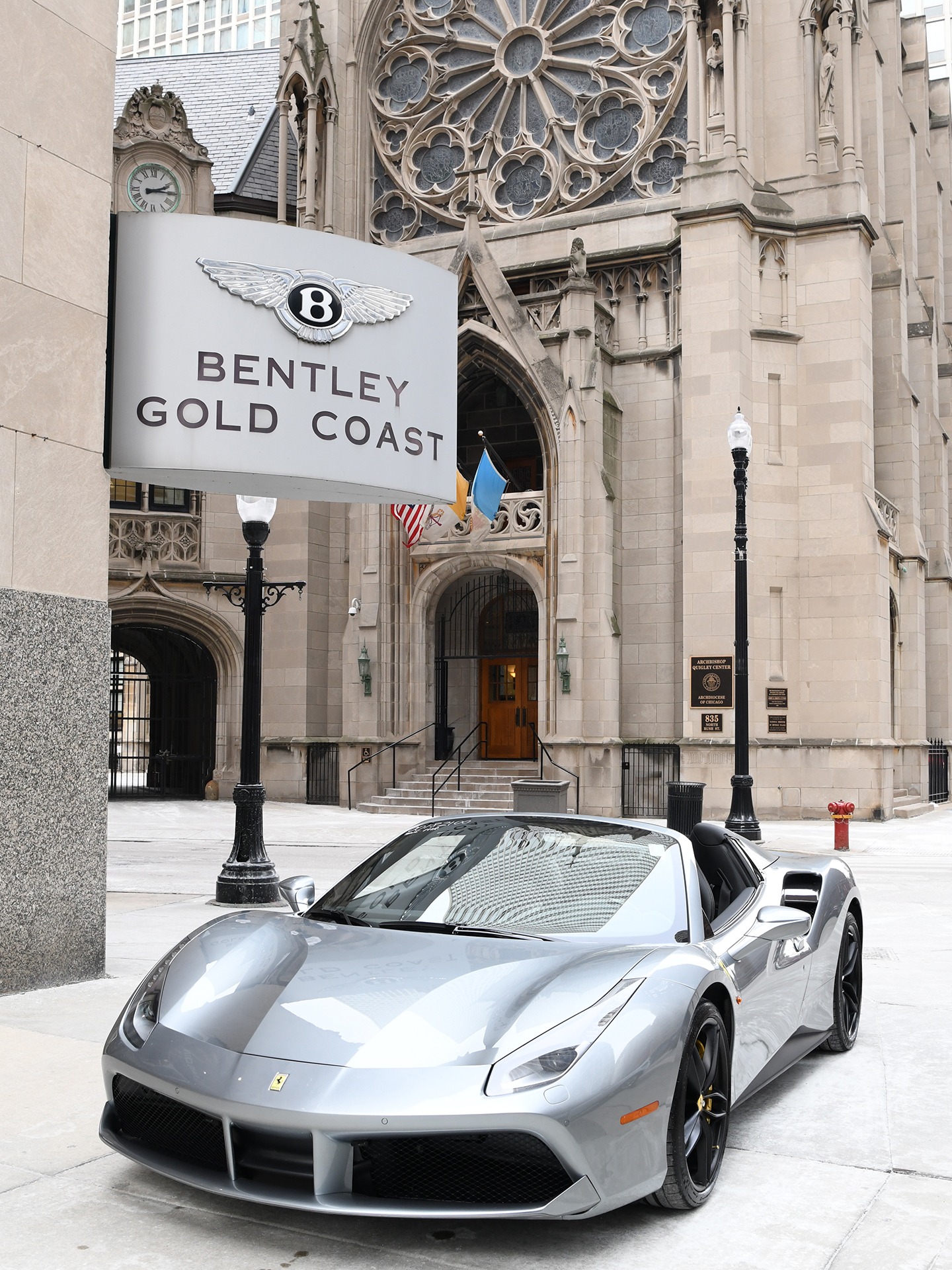 Pre-Owned 2019 Ferrari 488 Spider Convertible in Chicago #GC3078A | Alfa Romeo of Chicago