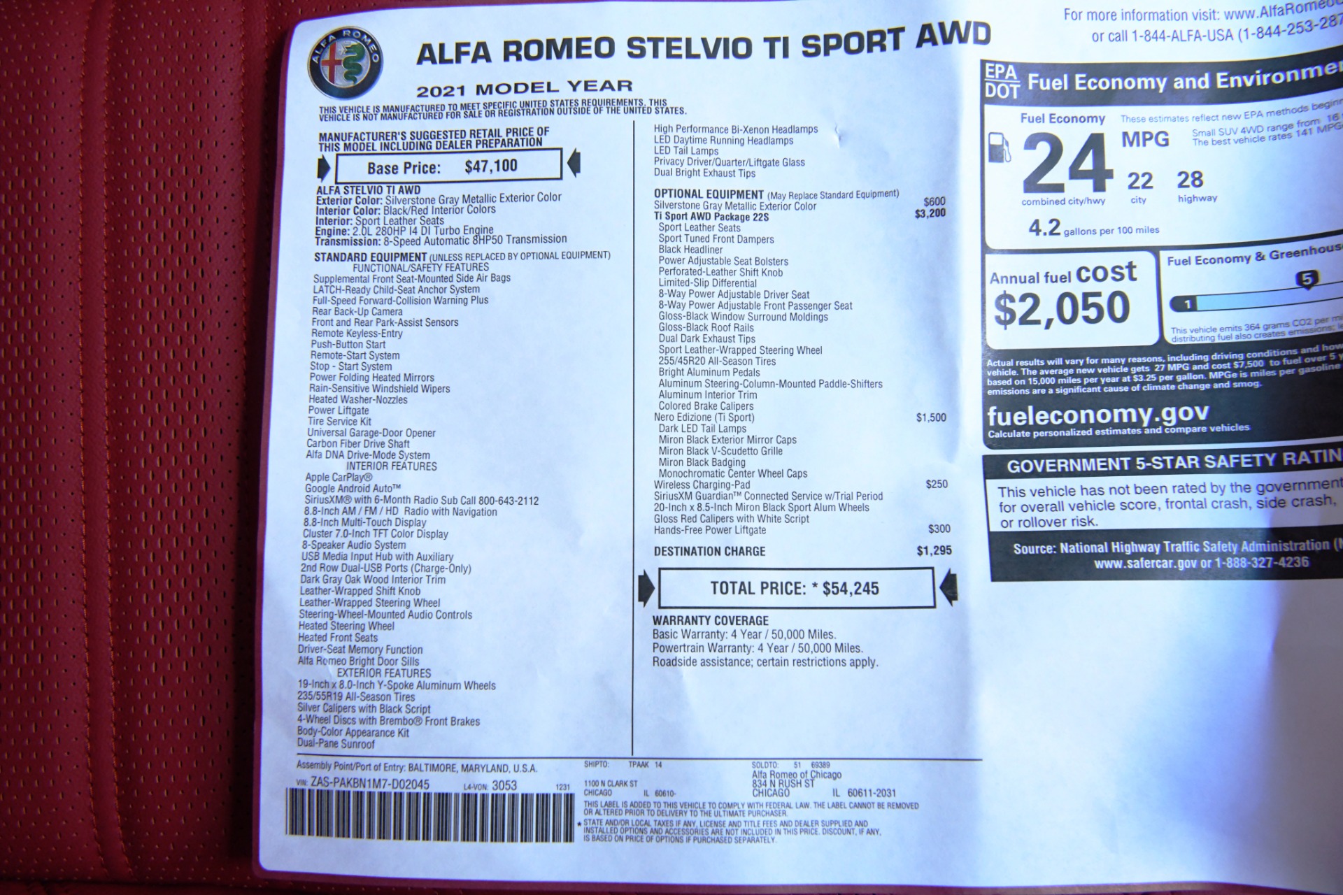 New 2021 Alfa Romeo Stelvio | St. Petersburg, FL
