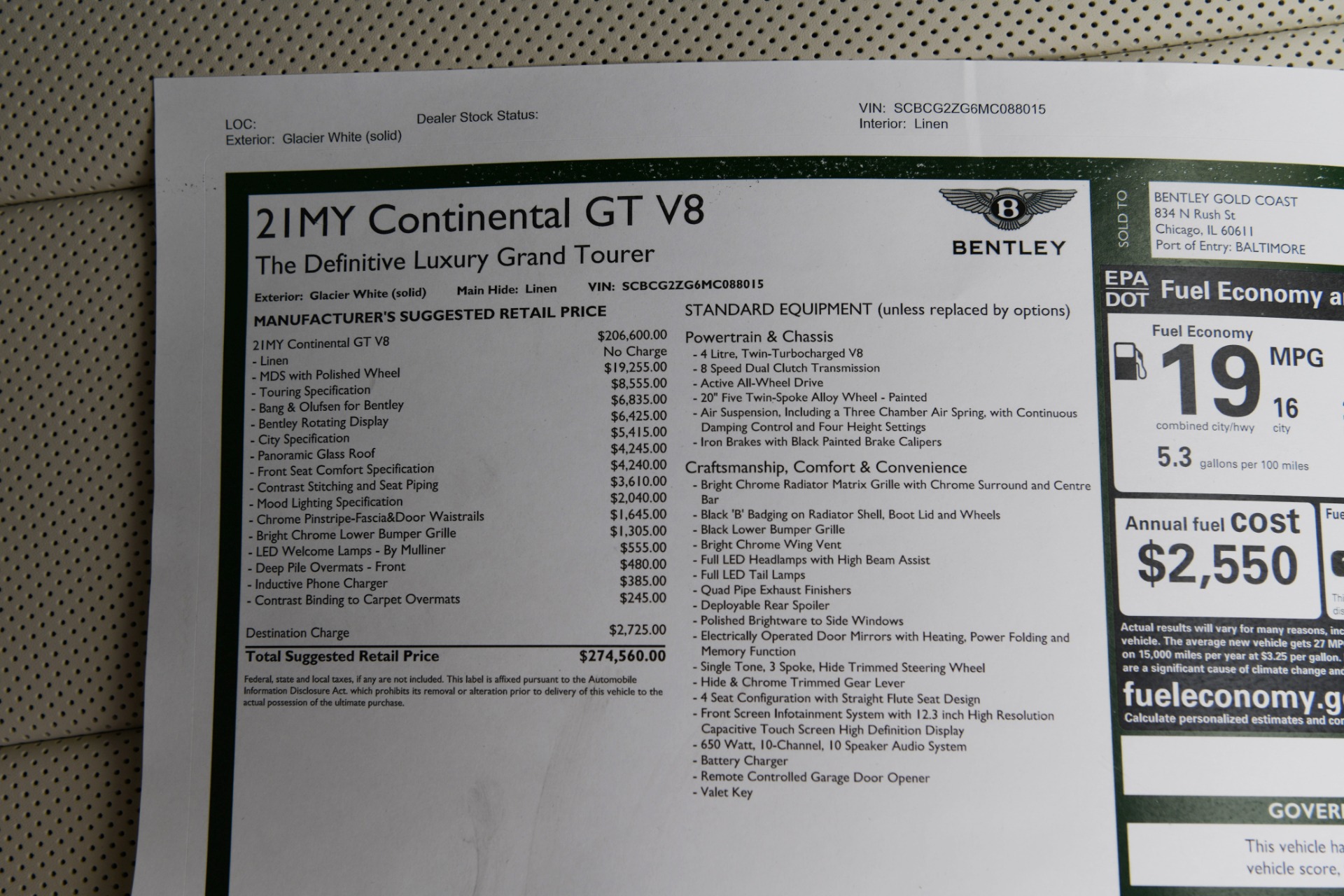 New 2021 Bentley continental GT GT V8 | St. Petersburg, FL