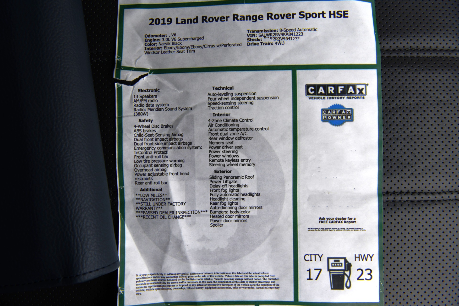 Used 2019 Land Rover Range Rover Sport HSE | St. Petersburg, FL