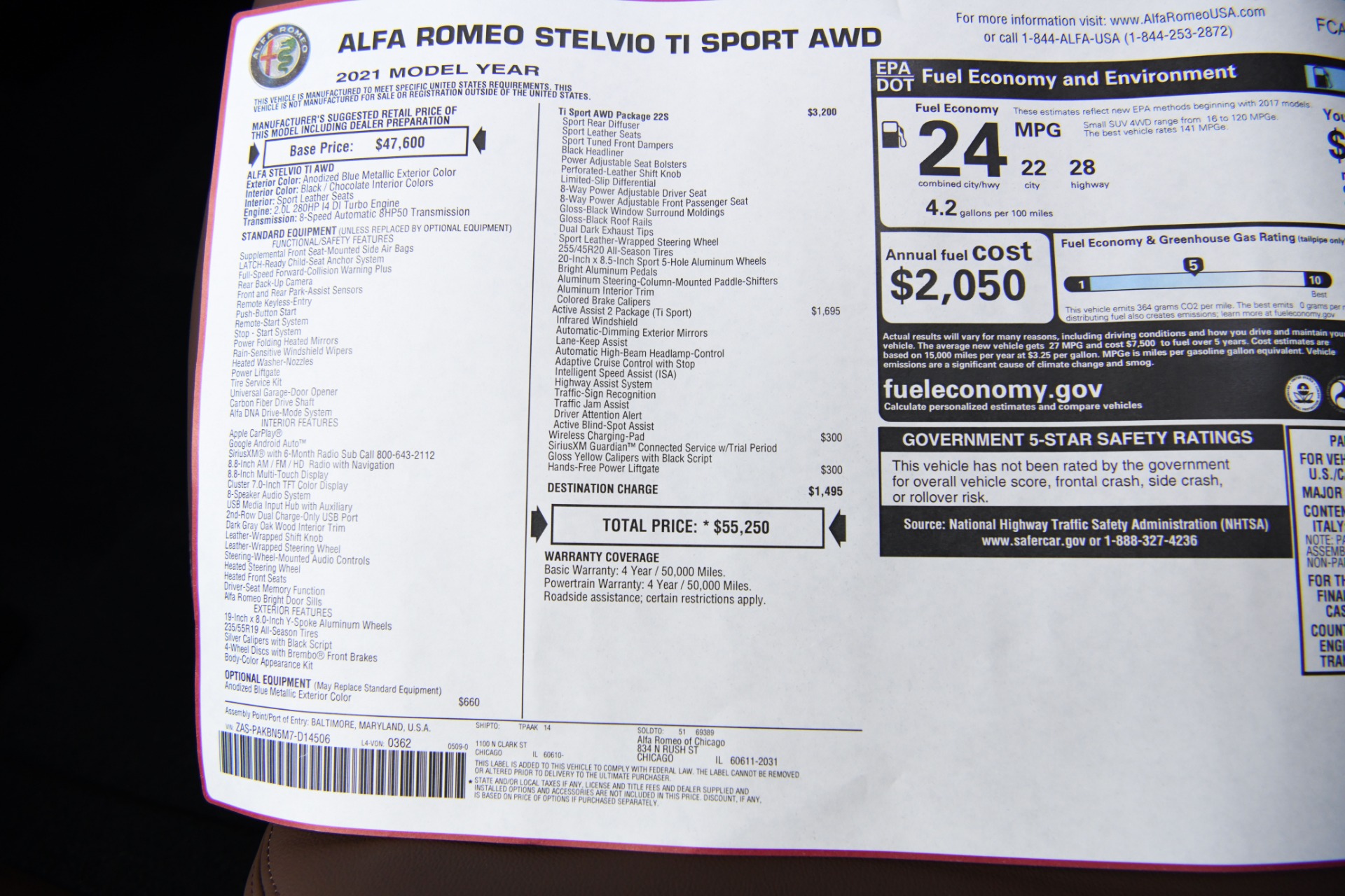New 2021 Alfa Romeo Stelvio Ti Sport | St. Petersburg, FL