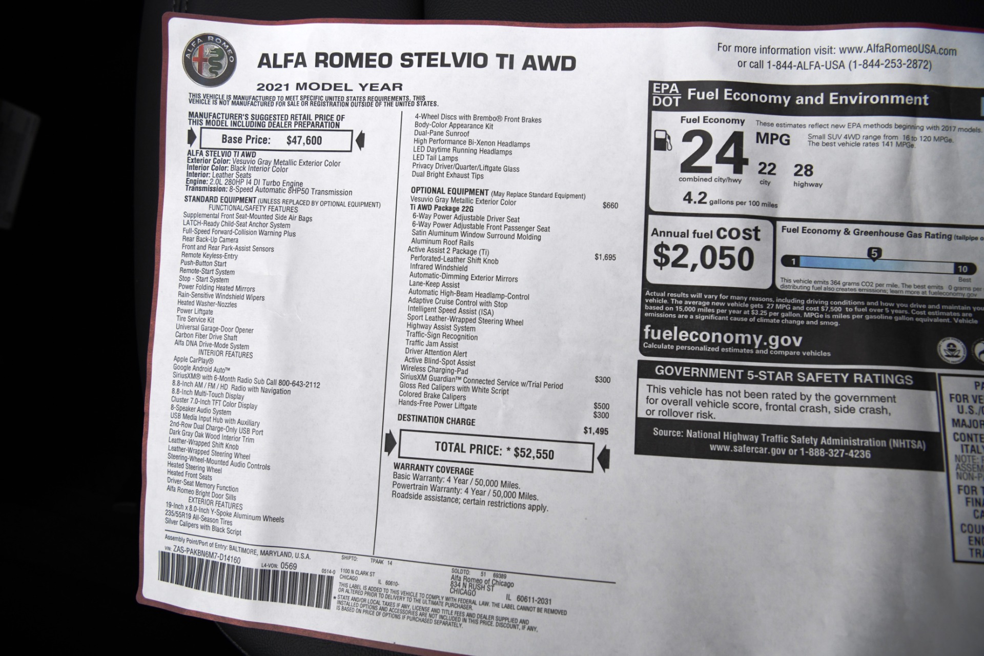 New 2021 Alfa Romeo Stelvio Ti | St. Petersburg, FL