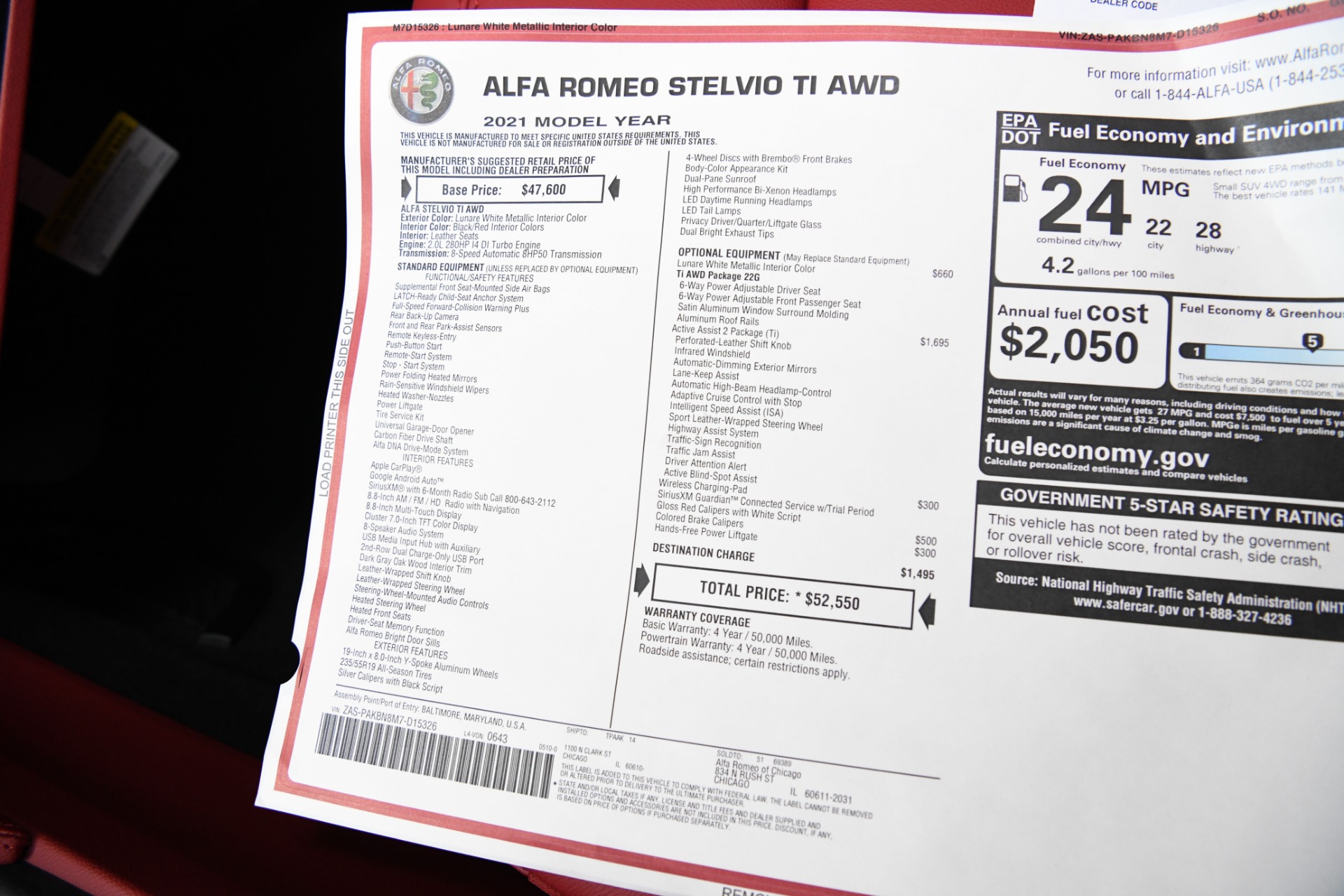Used 2021 Alfa Romeo Stelvio Ti | St. Petersburg, FL