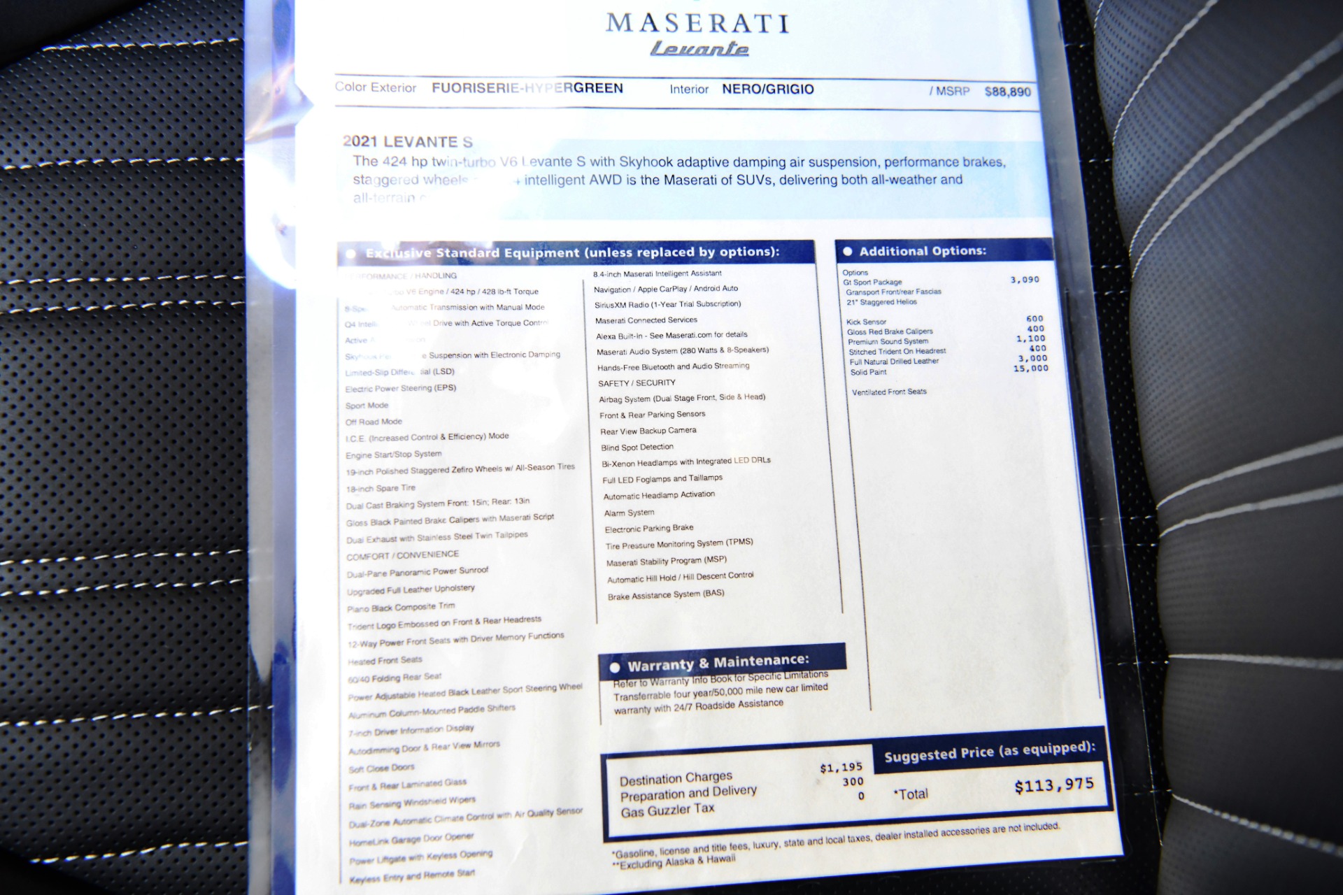New 2021 Maserati Levante S | St. Petersburg, FL