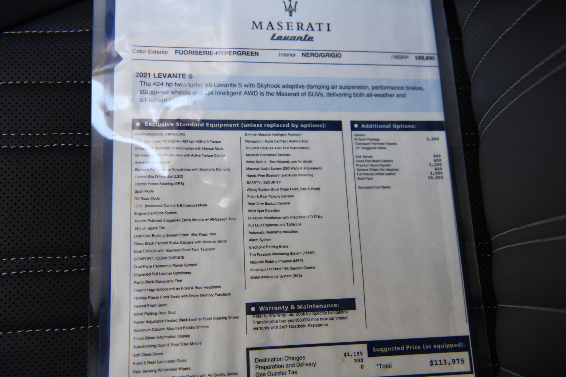 New 2021 Maserati Levante S | St. Petersburg, FL